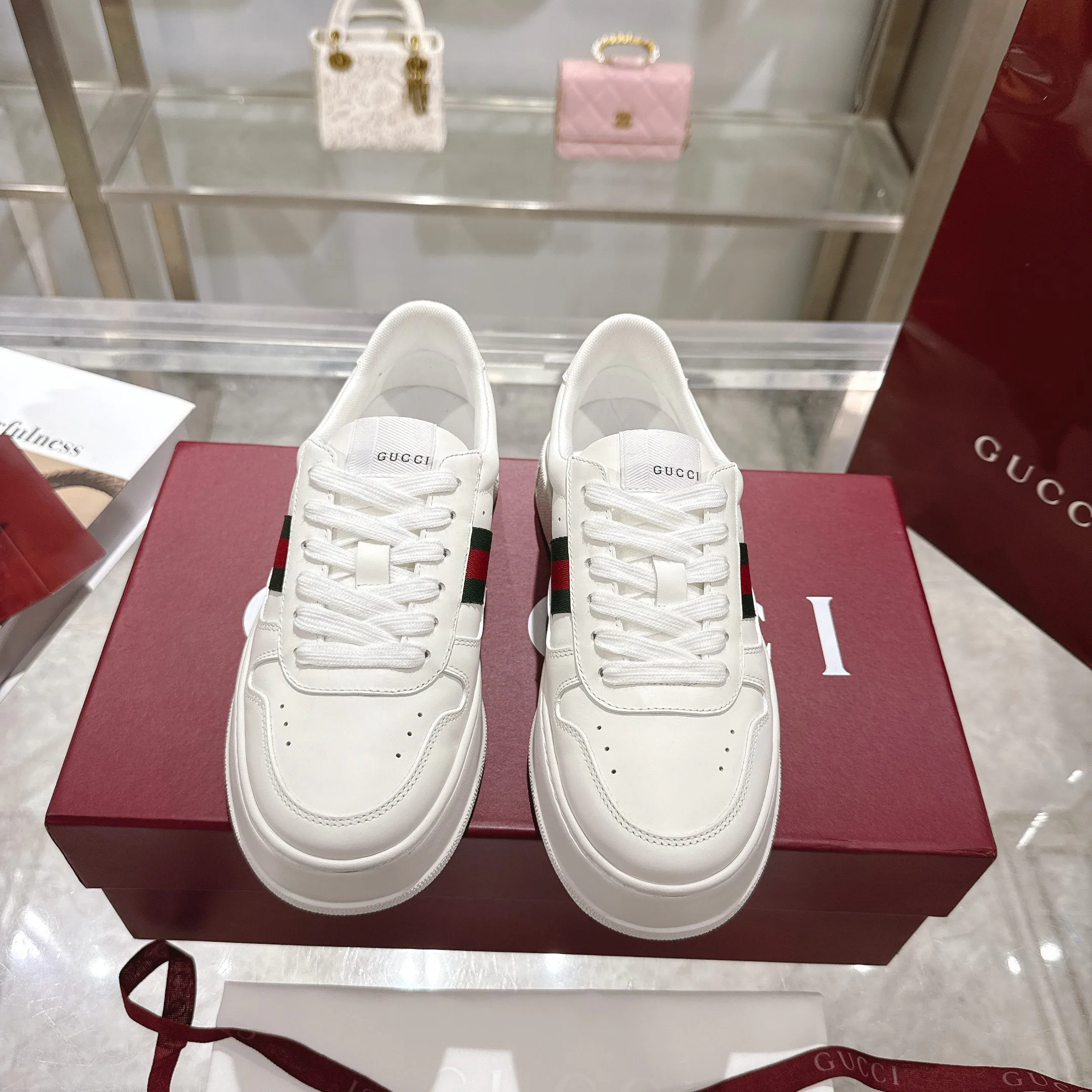 Кеды Женские Gucci 152177