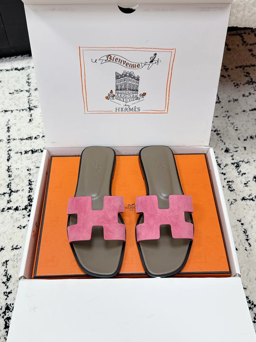 Шлепанцы Женские Hermes 814555