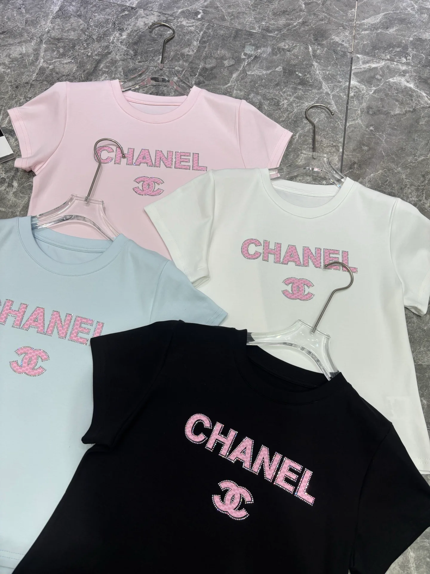 Футболки Женские Chanel 12545777