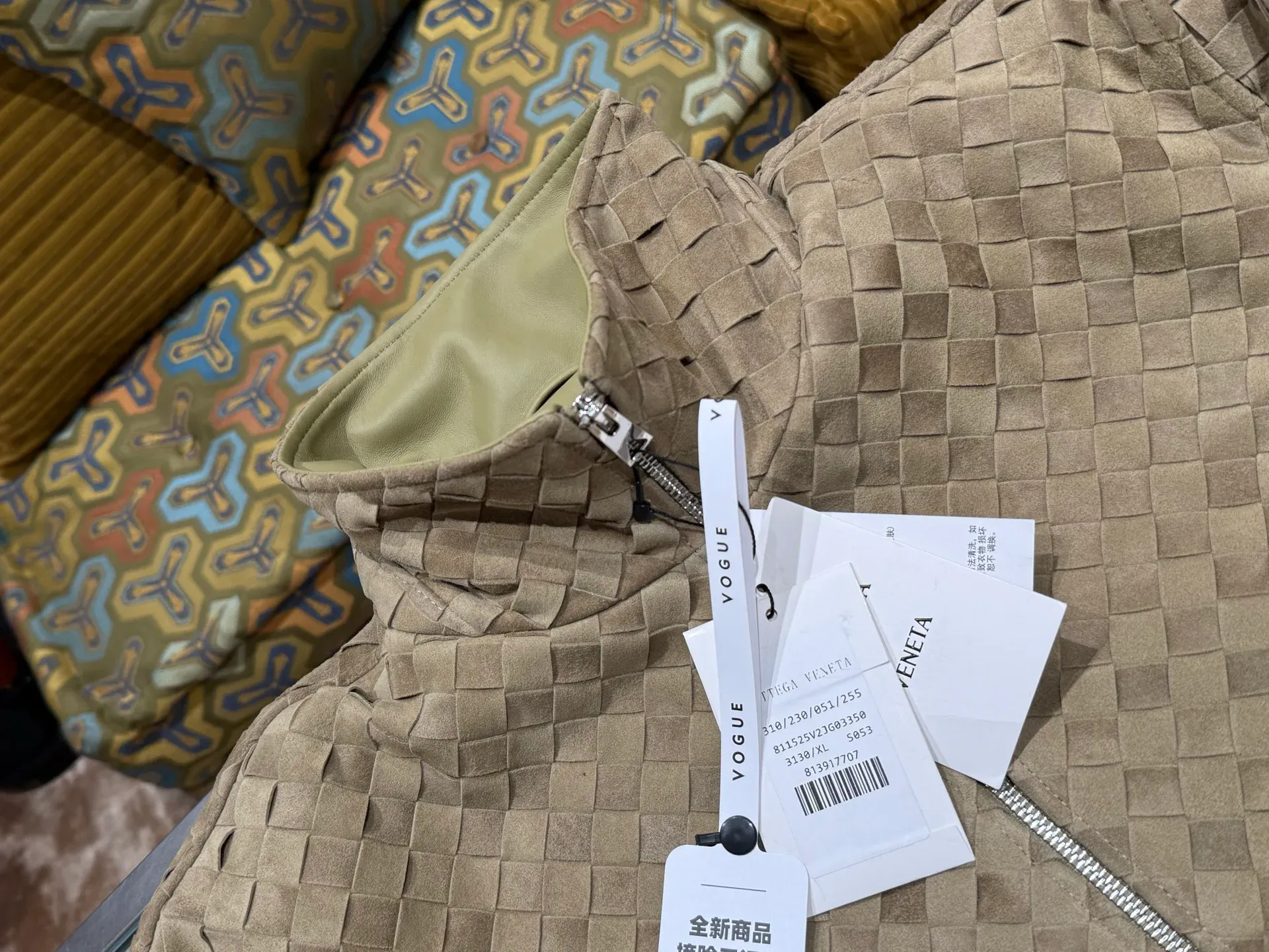 Кожаные Куртки И Дублёнки Мужские Bottega Veneta 3044043