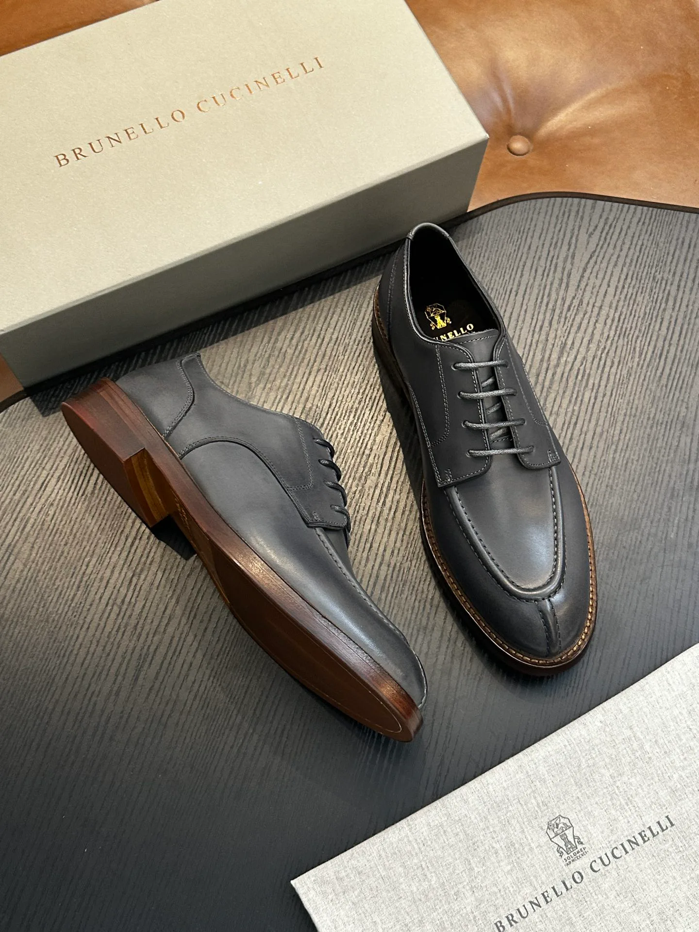 Лоферы И Мокасины Мужские Brunello Cucinelli 10489992