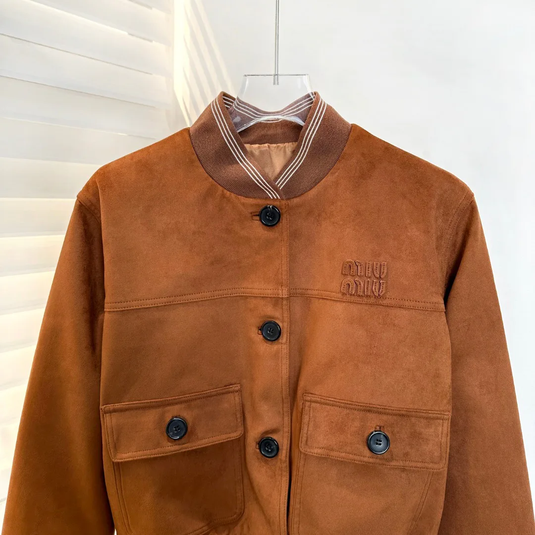 Кожаные Куртки И Дублёнки Женские Miu Miu 4581727