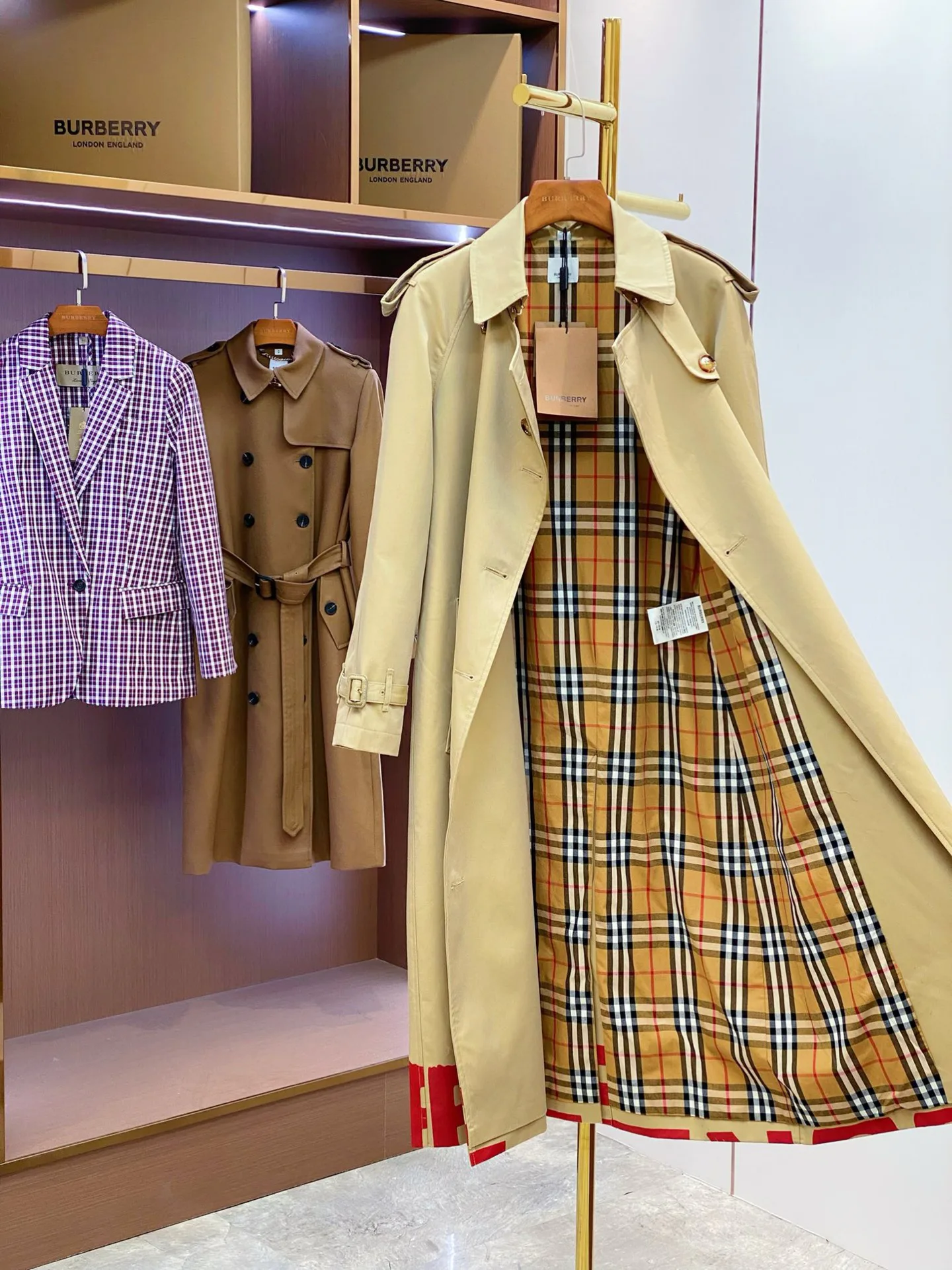 Тренчи Женские Burberry 5019539