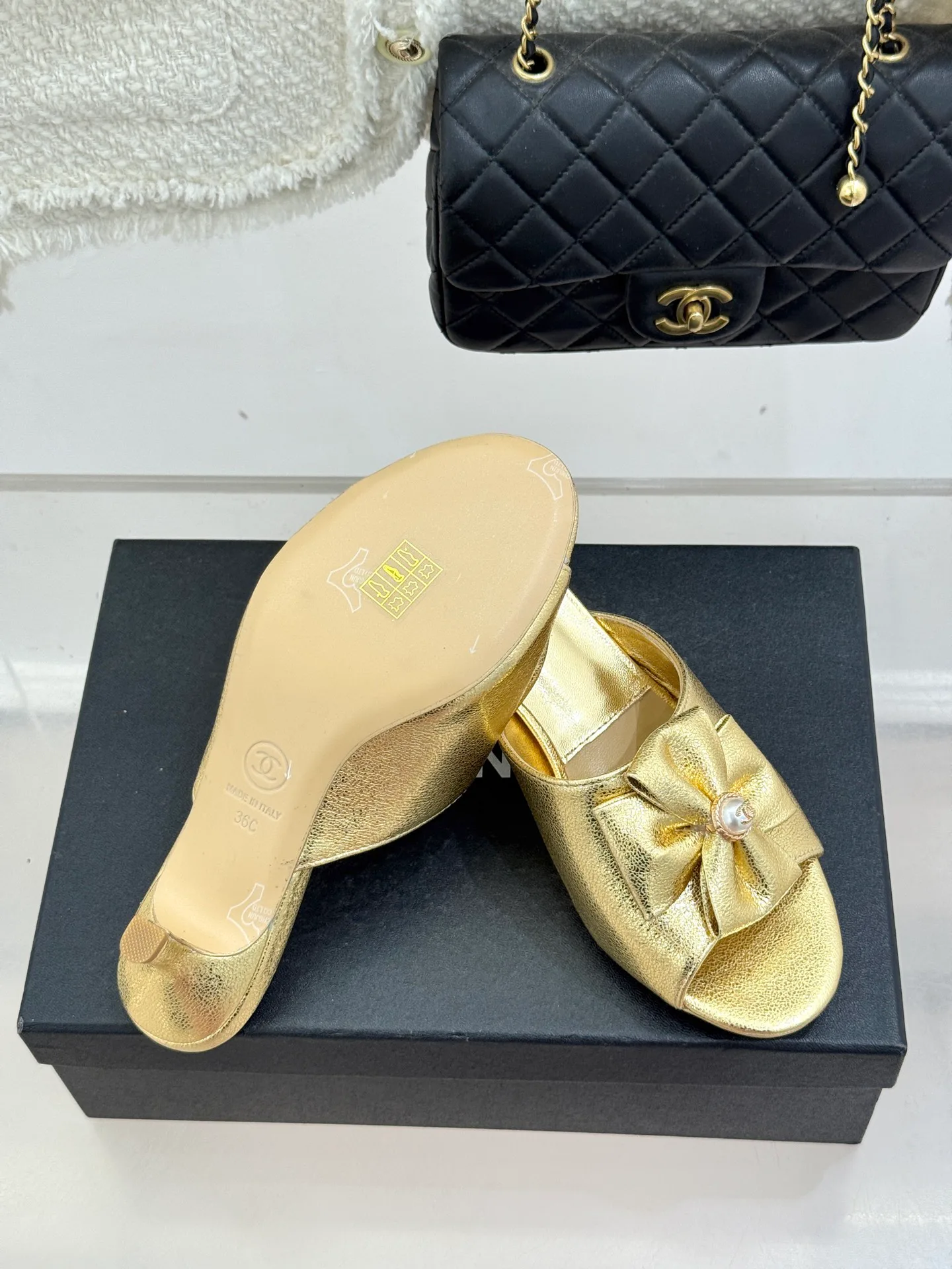Босоножки Женские Chanel 1655297