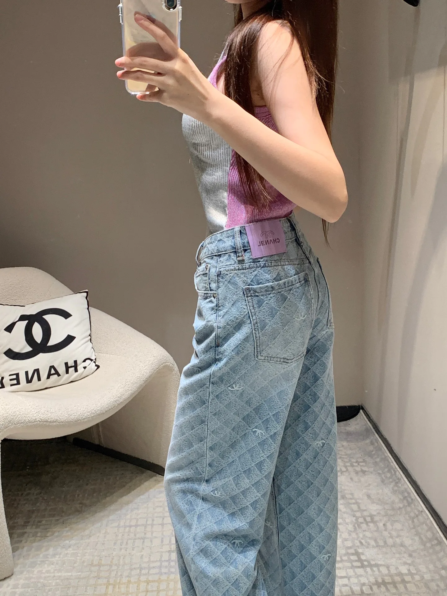 Джинсы Женские Chanel 18039