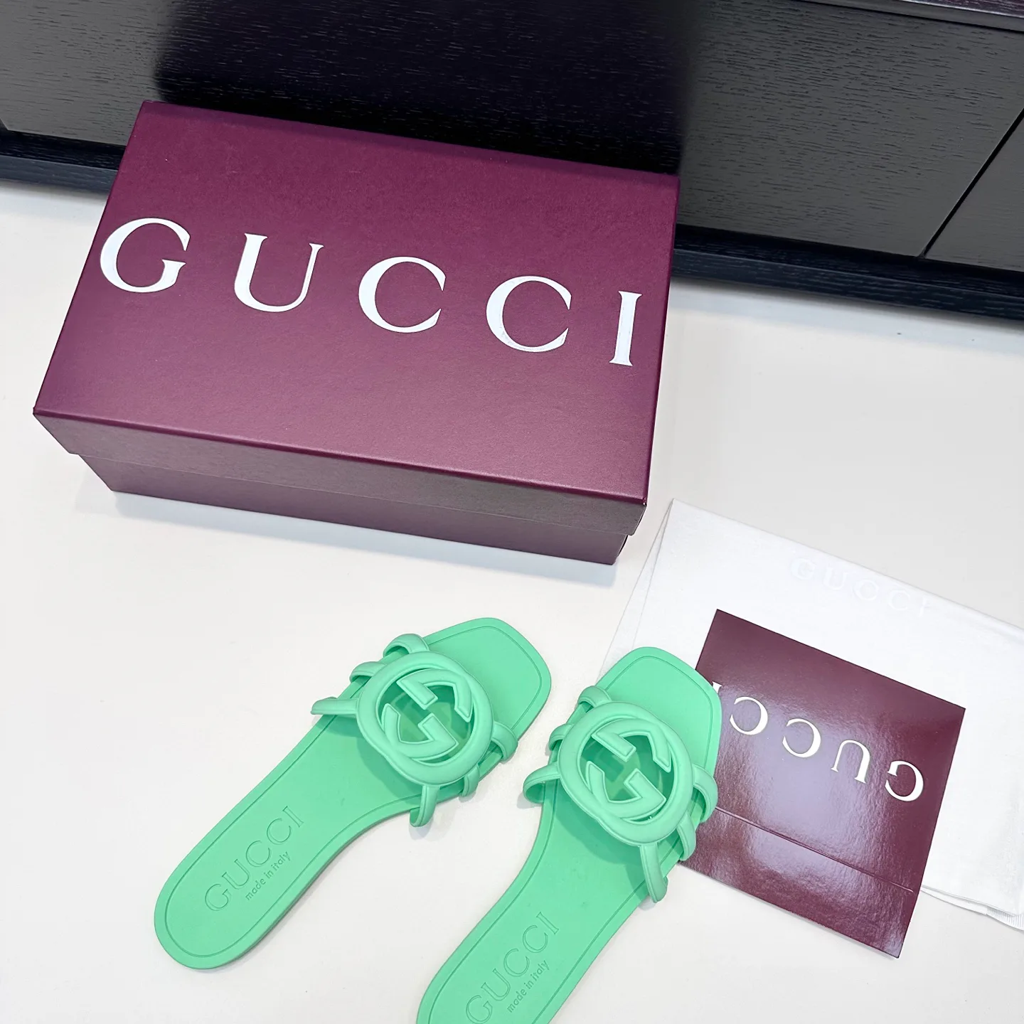 Шлепанцы Женские Gucci 15367064