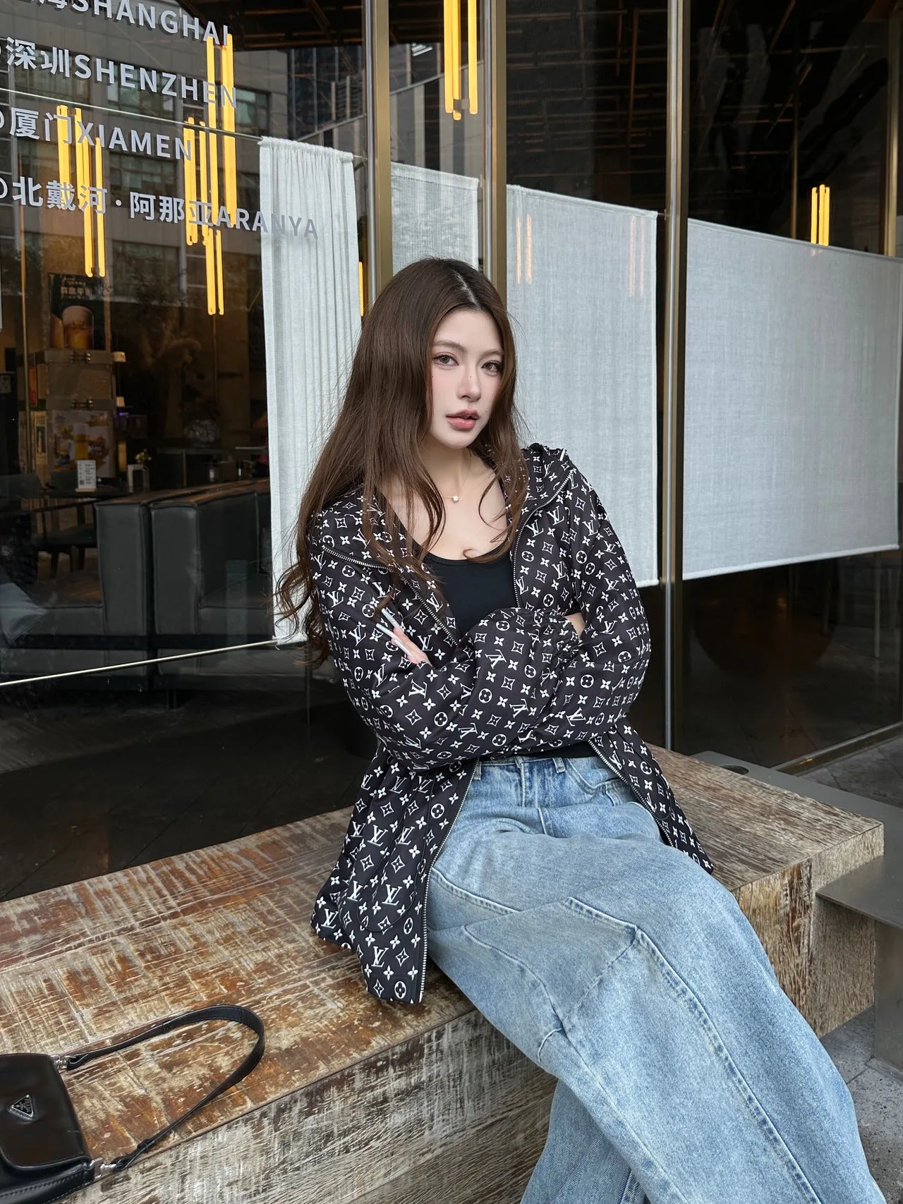 Куртки И Пуховики Женские Louis Vuitton 18451104