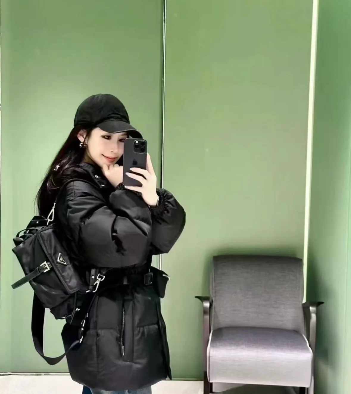 Куртки И Пуховики Женские Prada 18044574