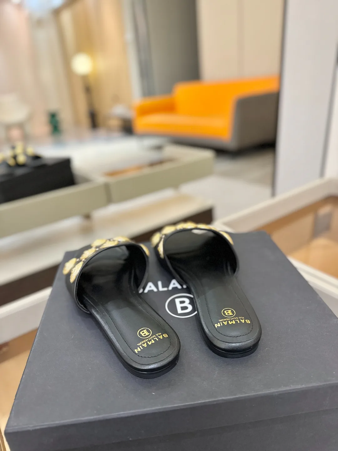 Шлепанцы Женские Balmain 841025