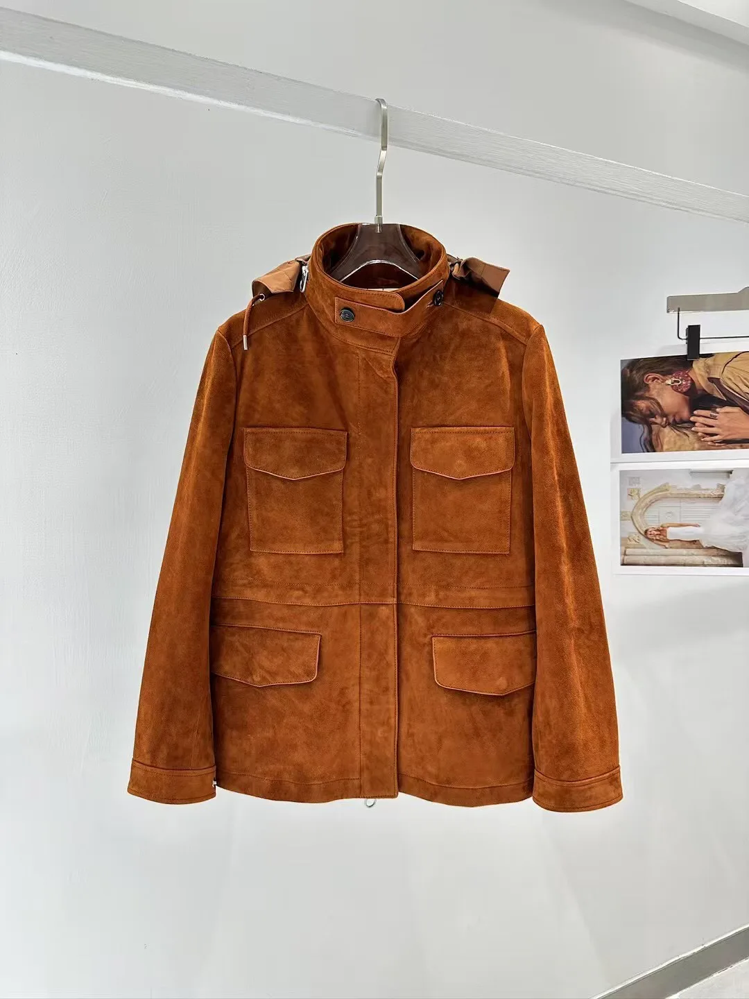 Кожаные Куртки И Дублёнки Женские Loro Piana 11700605