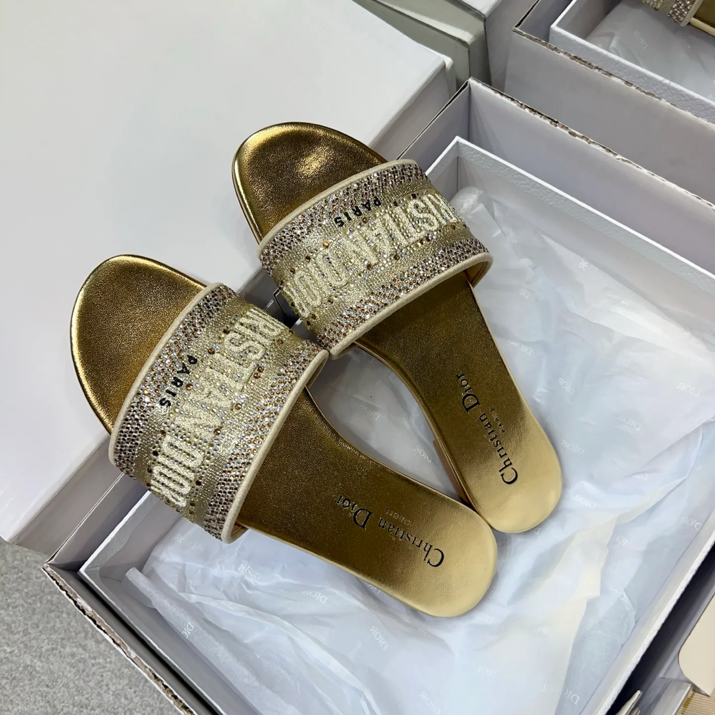 Шлепанцы Женские Christian Dior 13235705