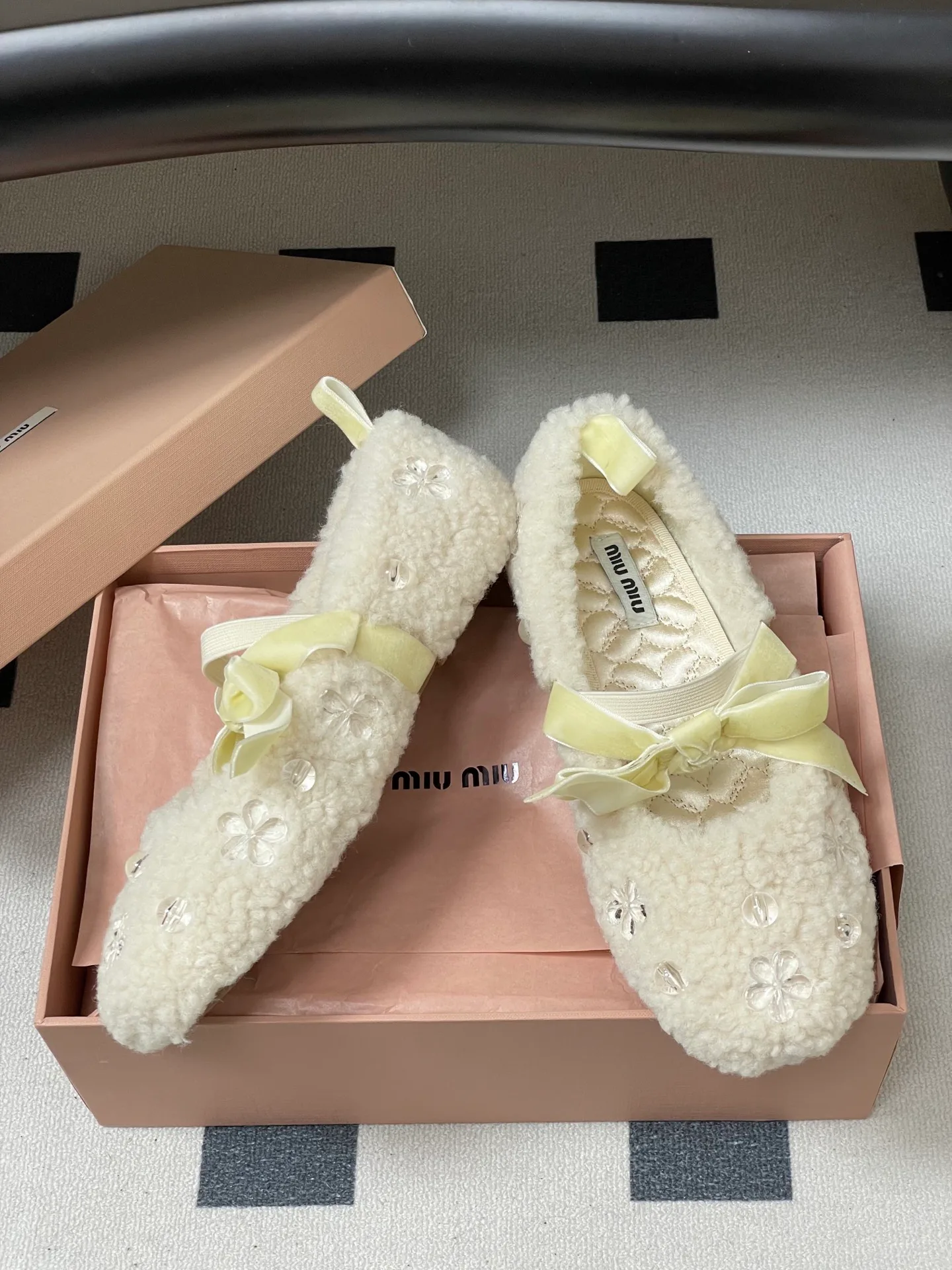 Балетки Женские Miu Miu 668628