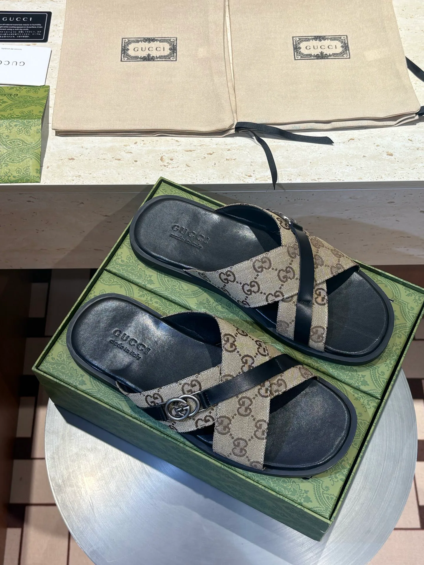 Сандалии Мужские Gucci 13164590