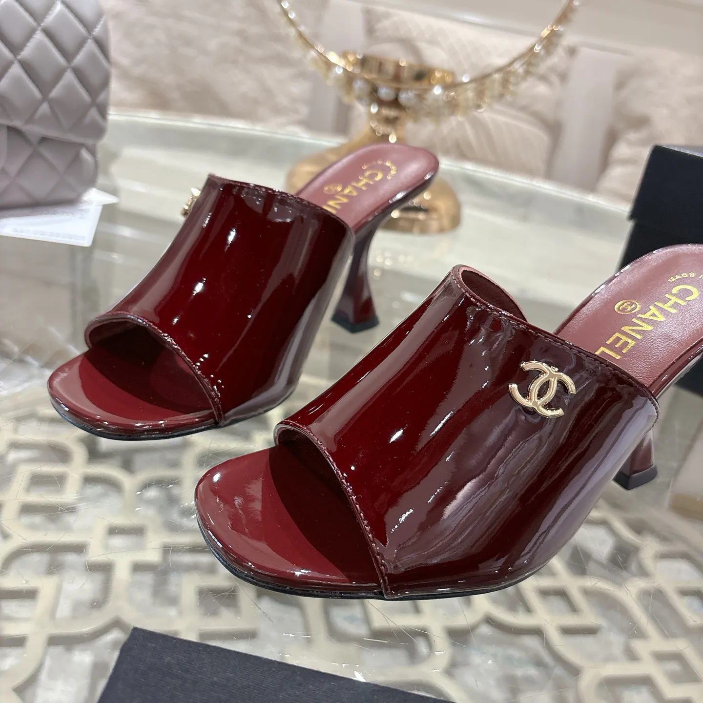 Босоножки Женские Chanel 1590812