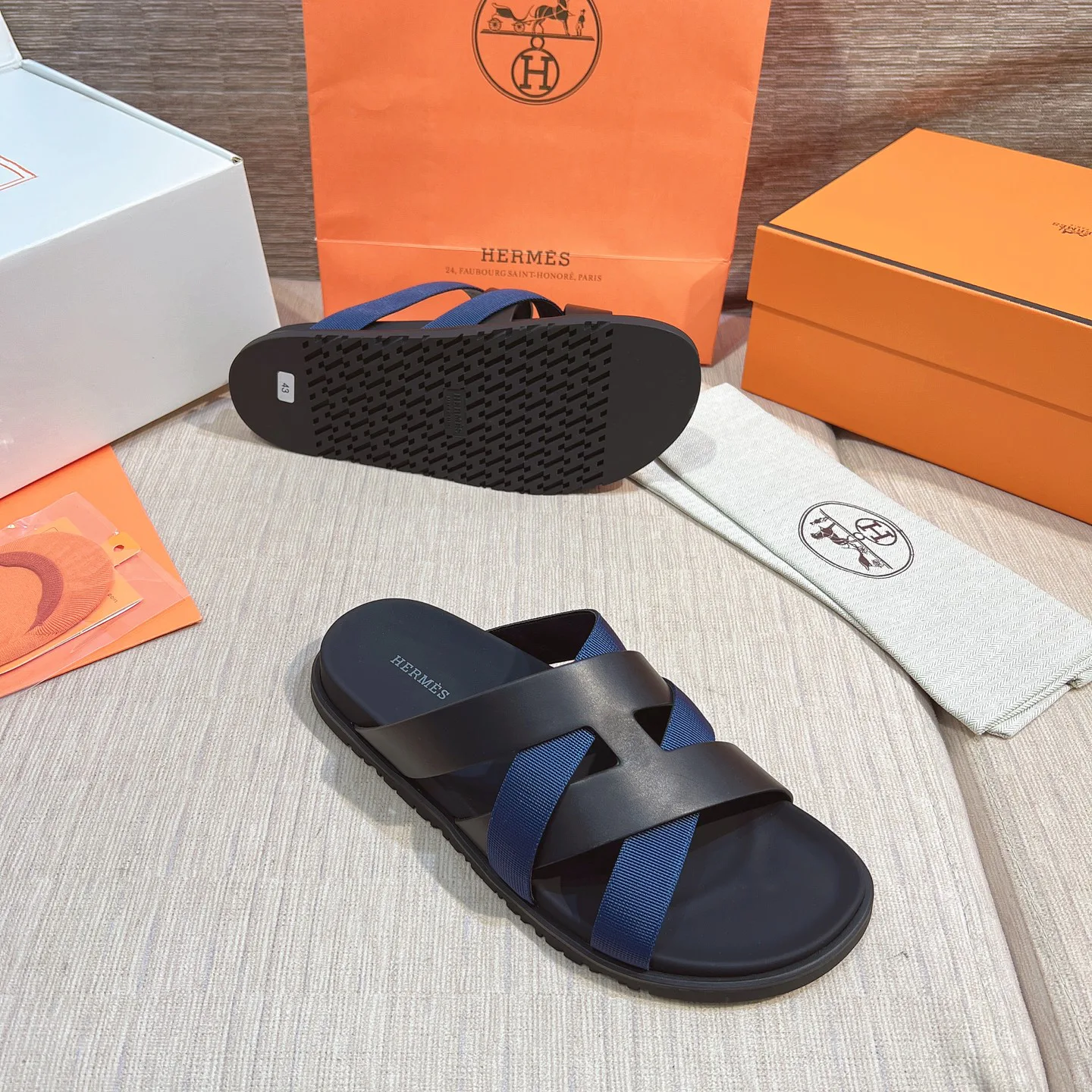 Шлепанцы Женские Hermes 1765952