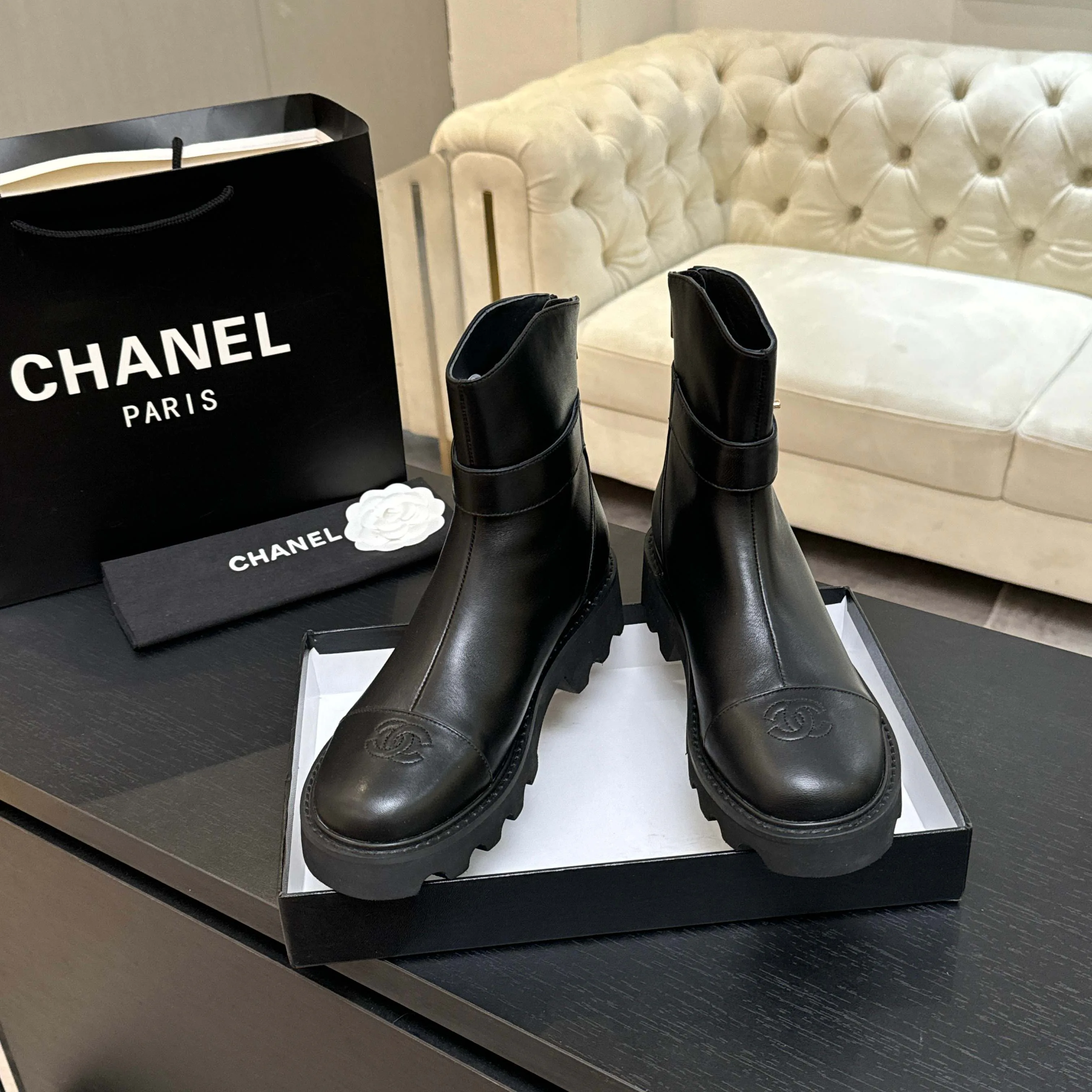 Ботинки Женские Chanel 587164