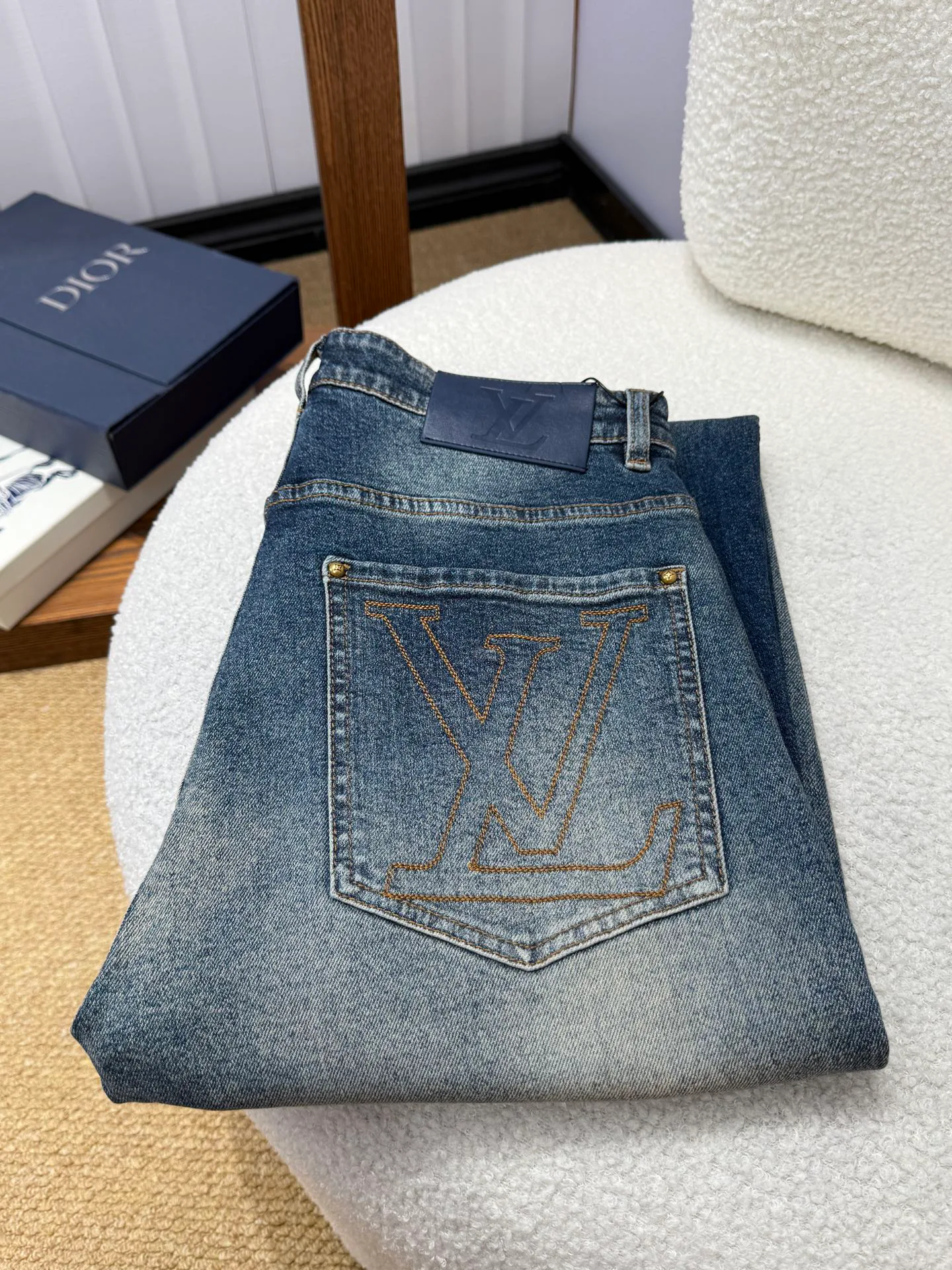 Джинсы Мужские Louis Vuitton 18029720
