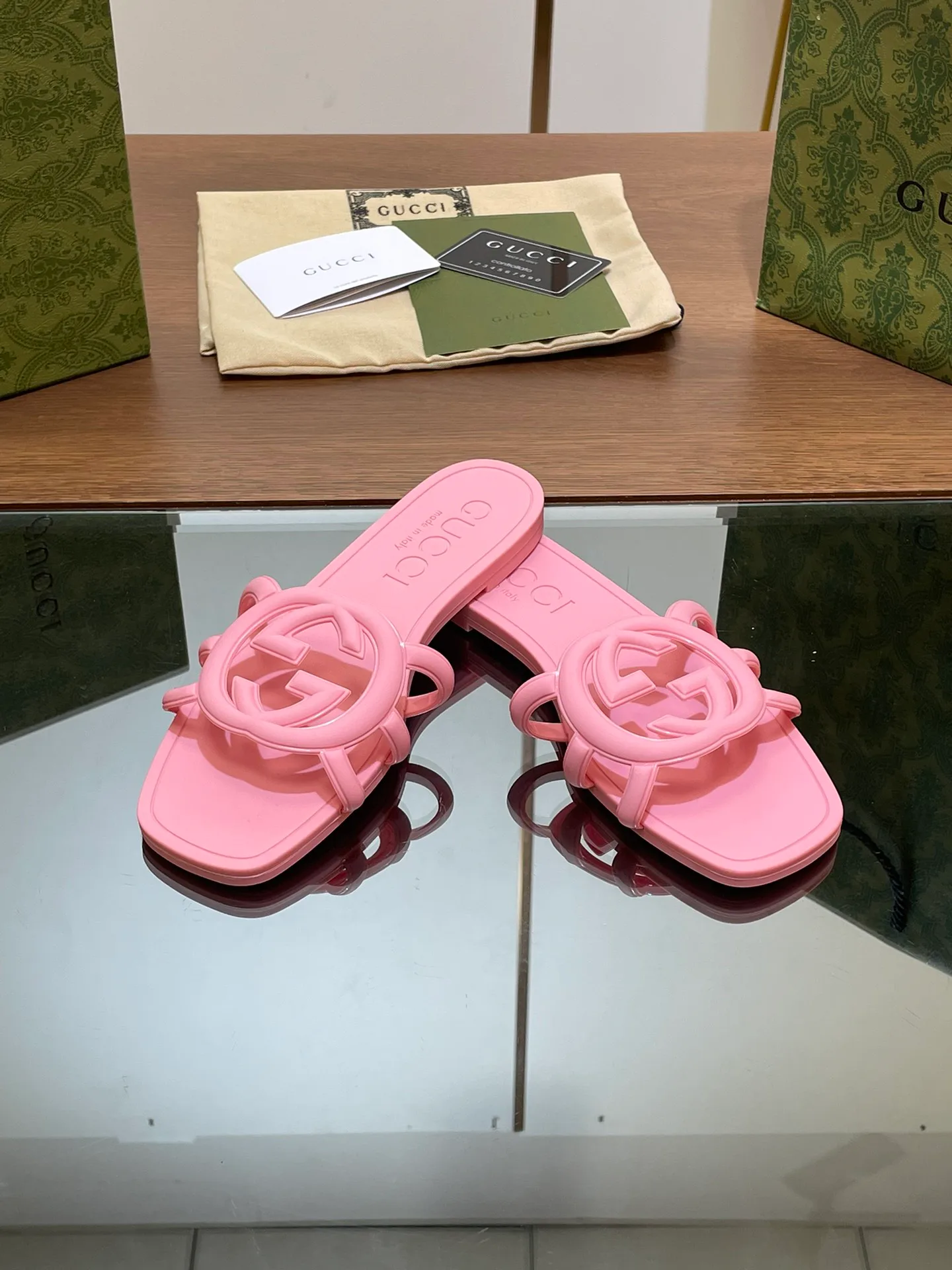 Шлепанцы Женские Gucci 34964