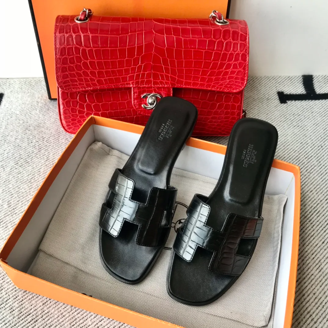 Шлепанцы Женские Hermes 3967401