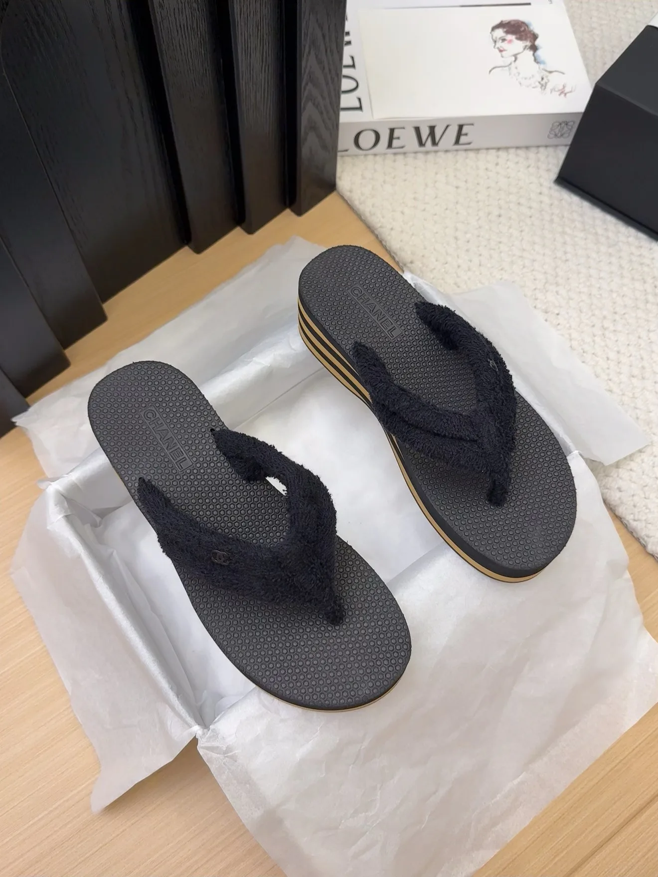 Шлепанцы Женские Chanel 28369