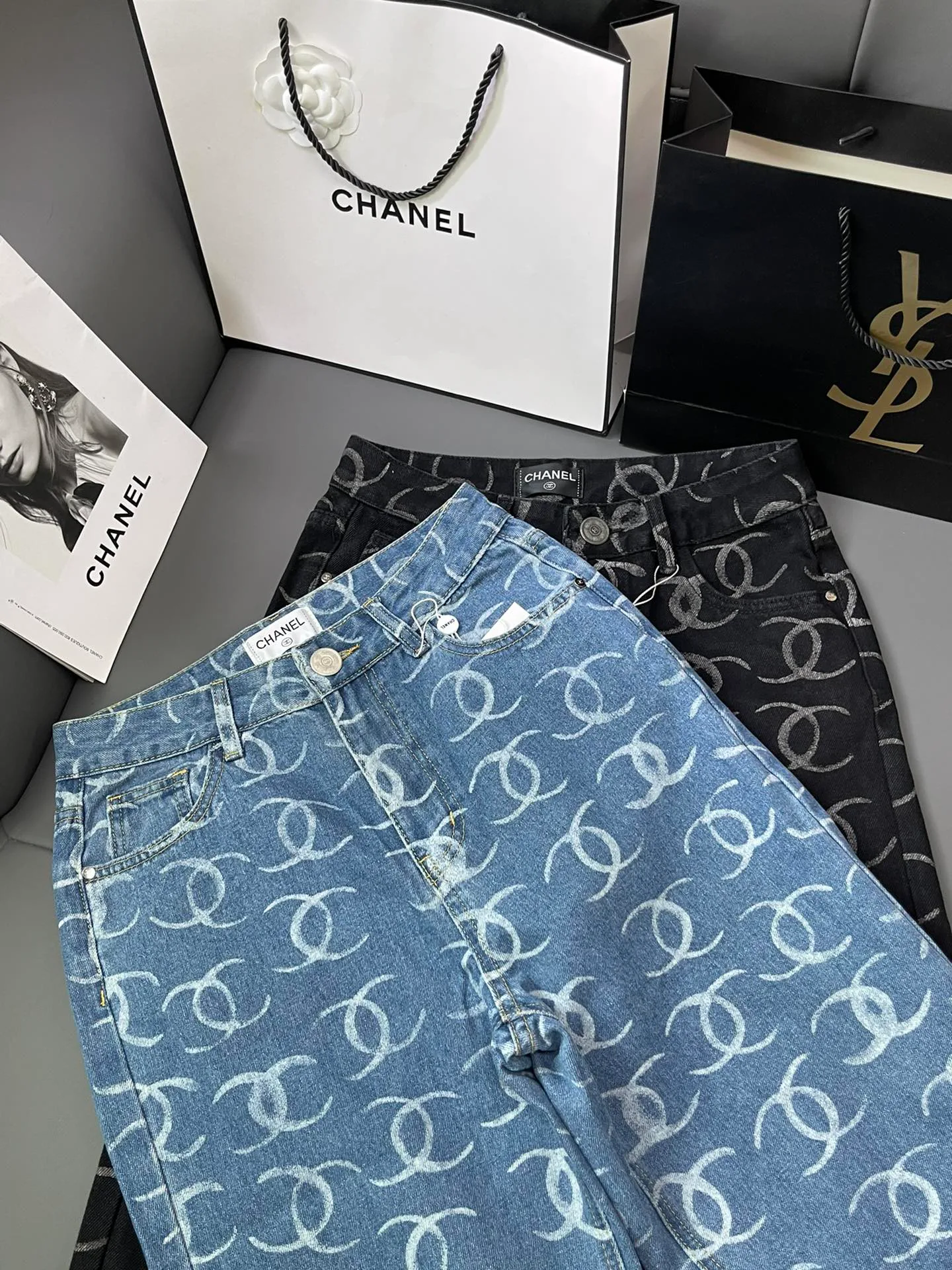 Джинсы Женские Chanel 80524