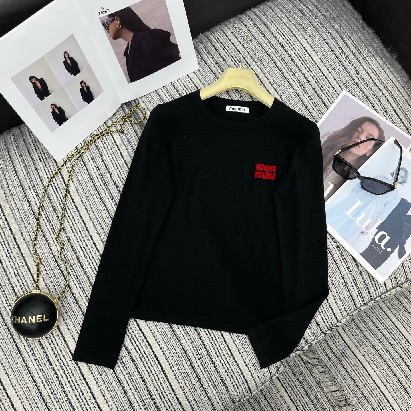 Лонгсливы Мужские Miu Miu 4704747