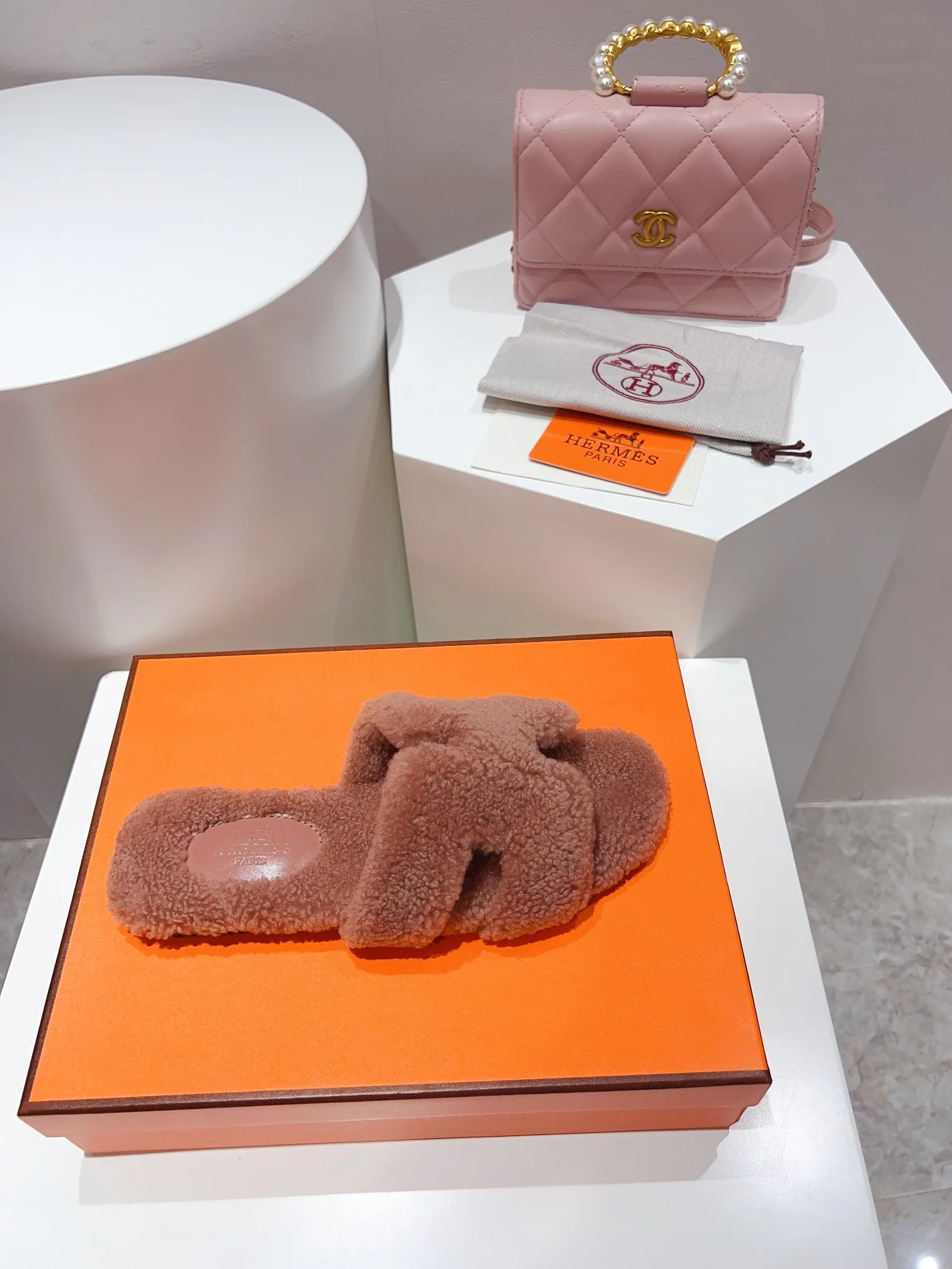 Тапочки Женские Hermes 18324724