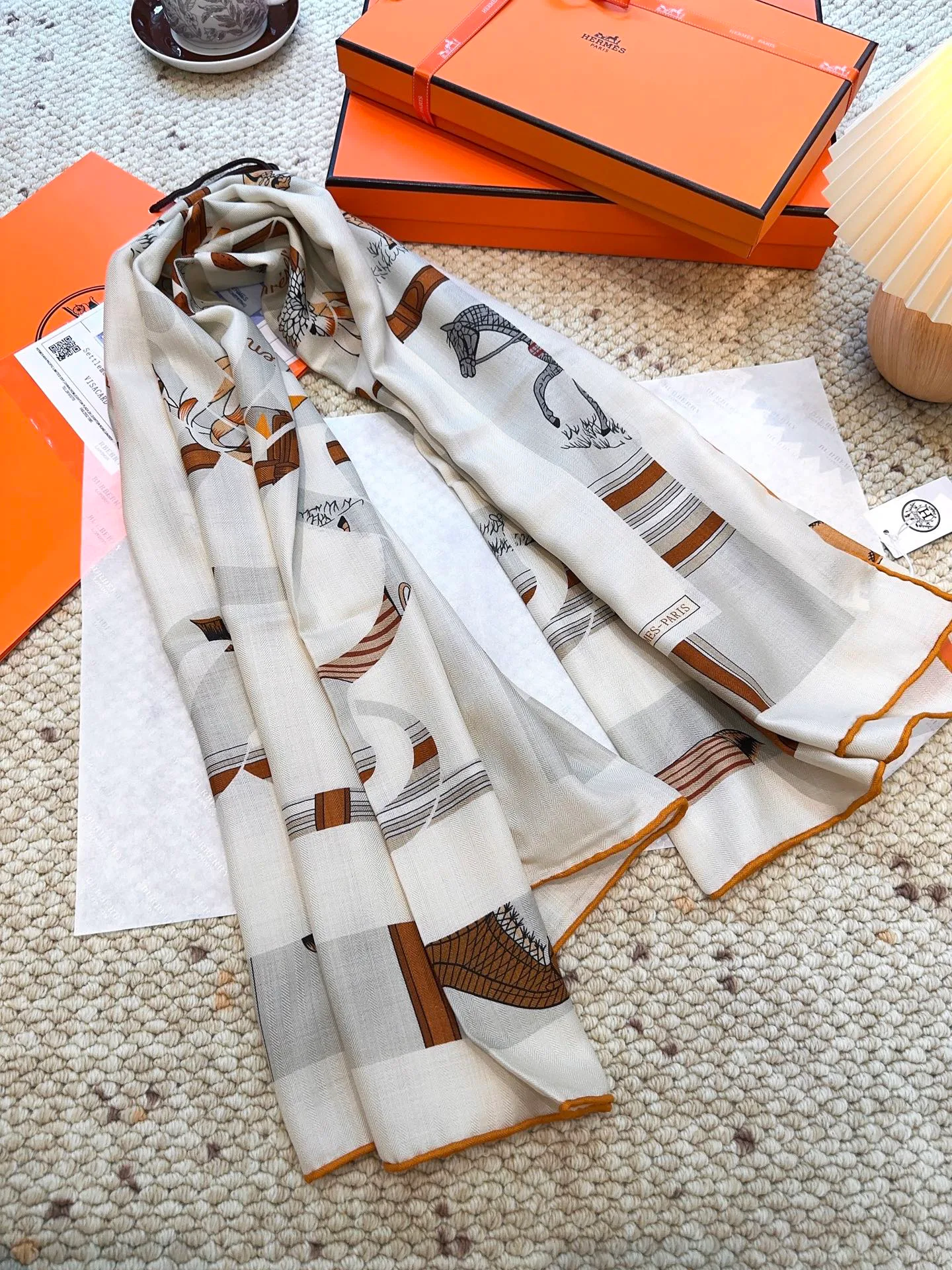 Шарфы Hermes 702877