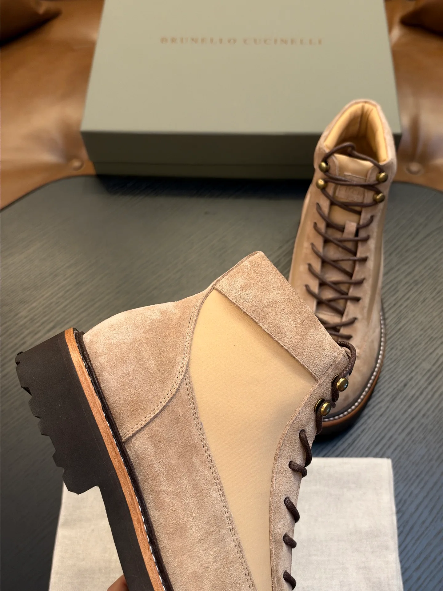 Ботинки Мужские Brunello Cucinelli 18893840