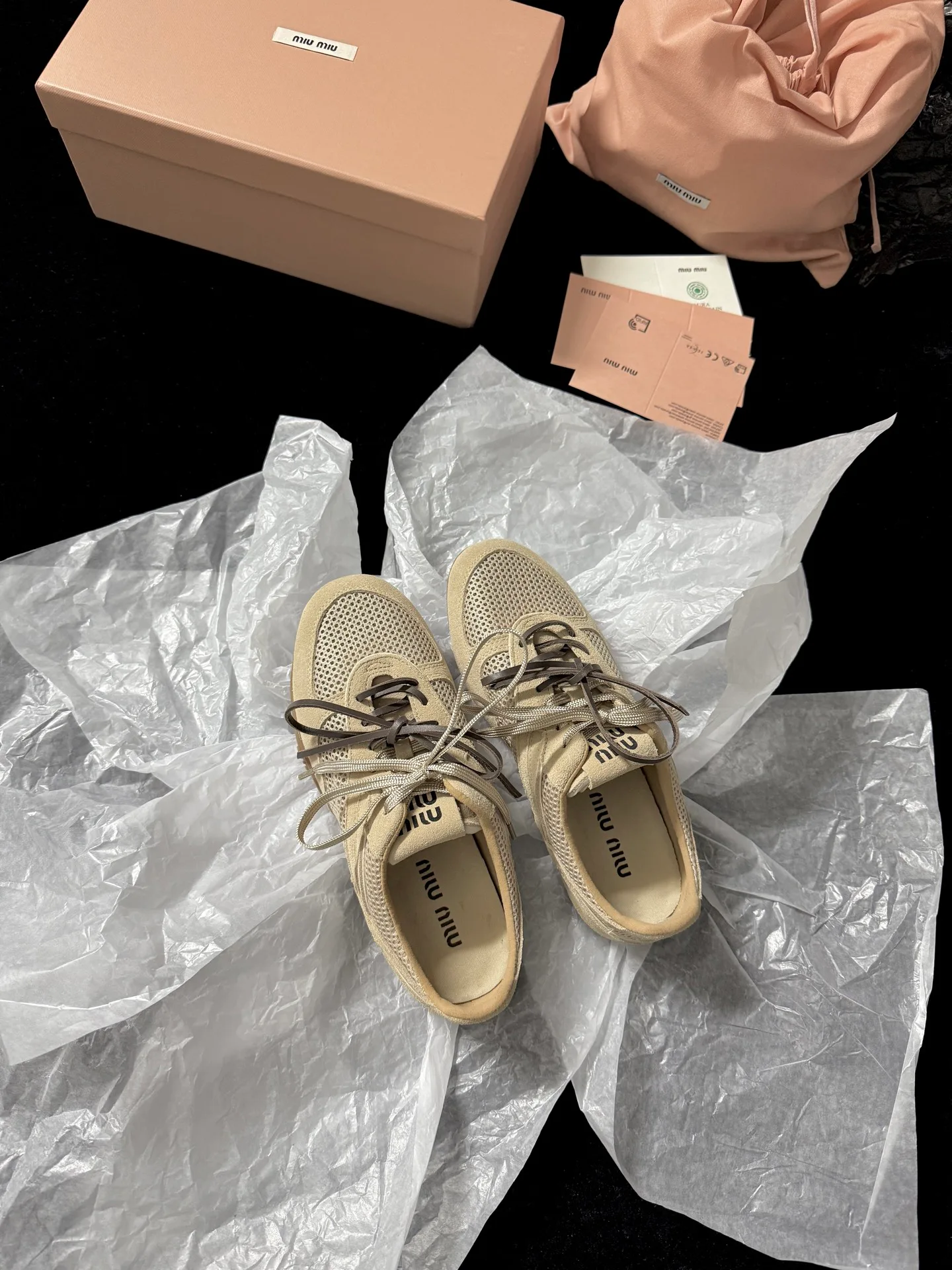 Кроссовки Женские Miu Miu 1708131