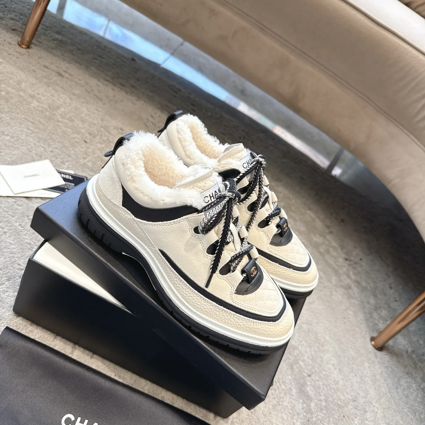 Кроссовки Женские Chanel 256043