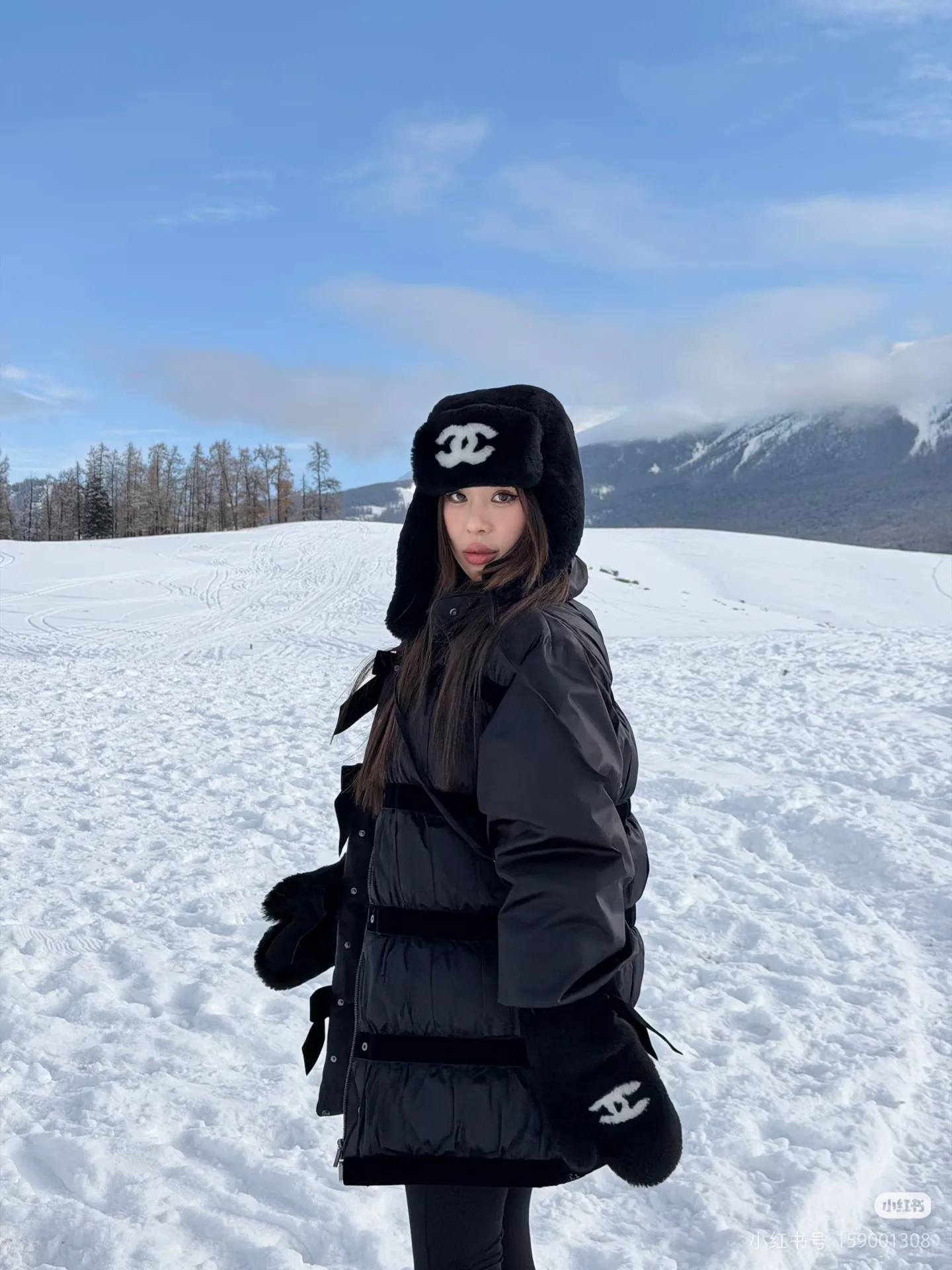 Куртки И Пуховики Женские Chanel 1846395