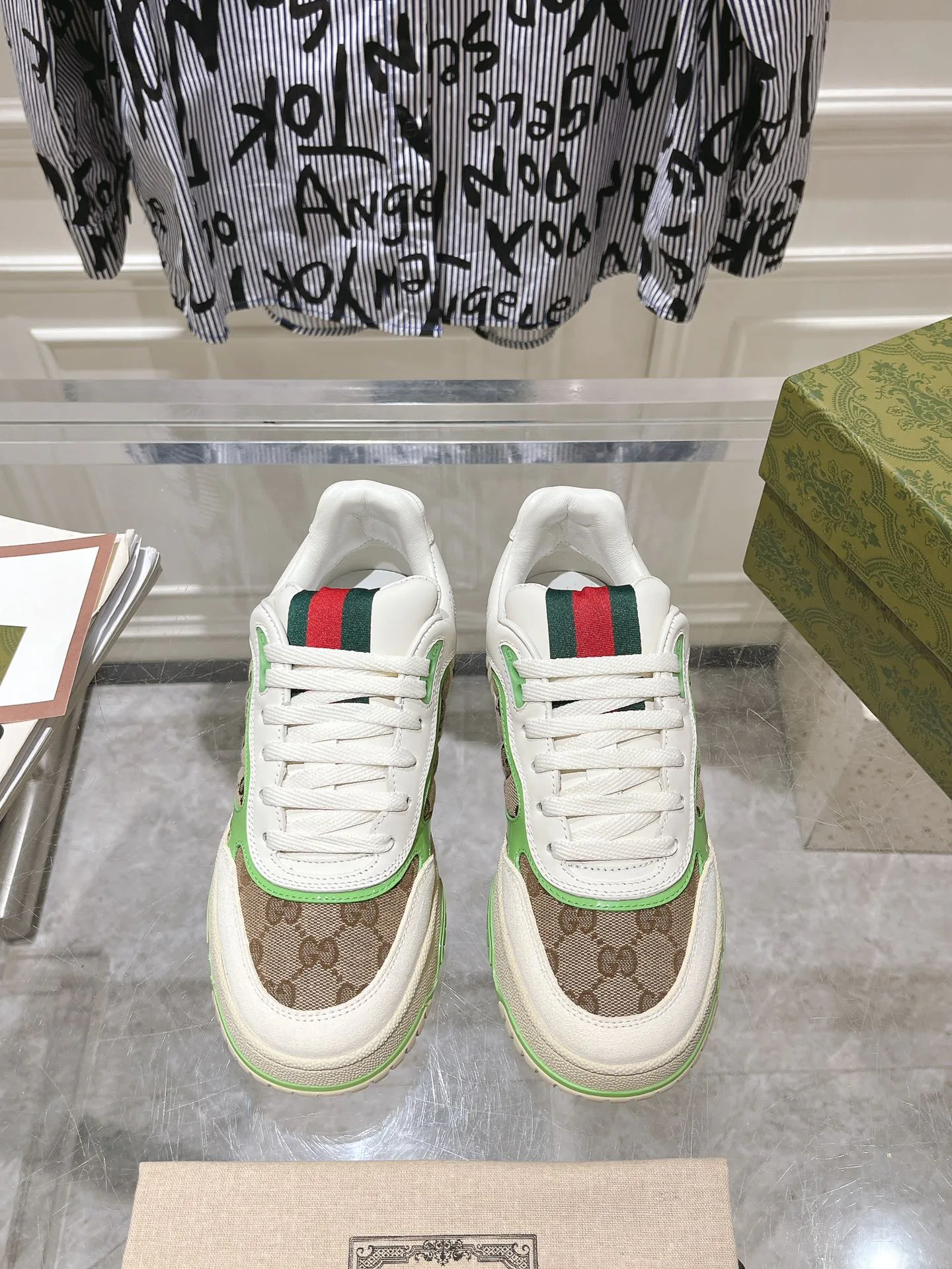 Кроссовки Женские Gucci 364777