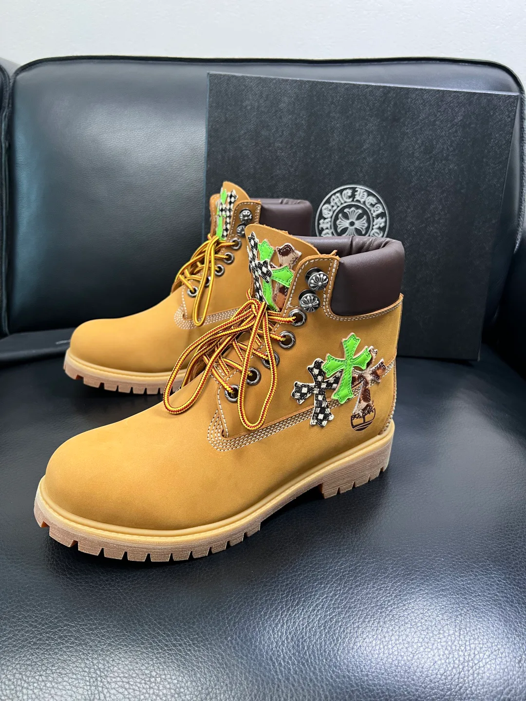 Ботинки Женские Chrome Hearts 471685