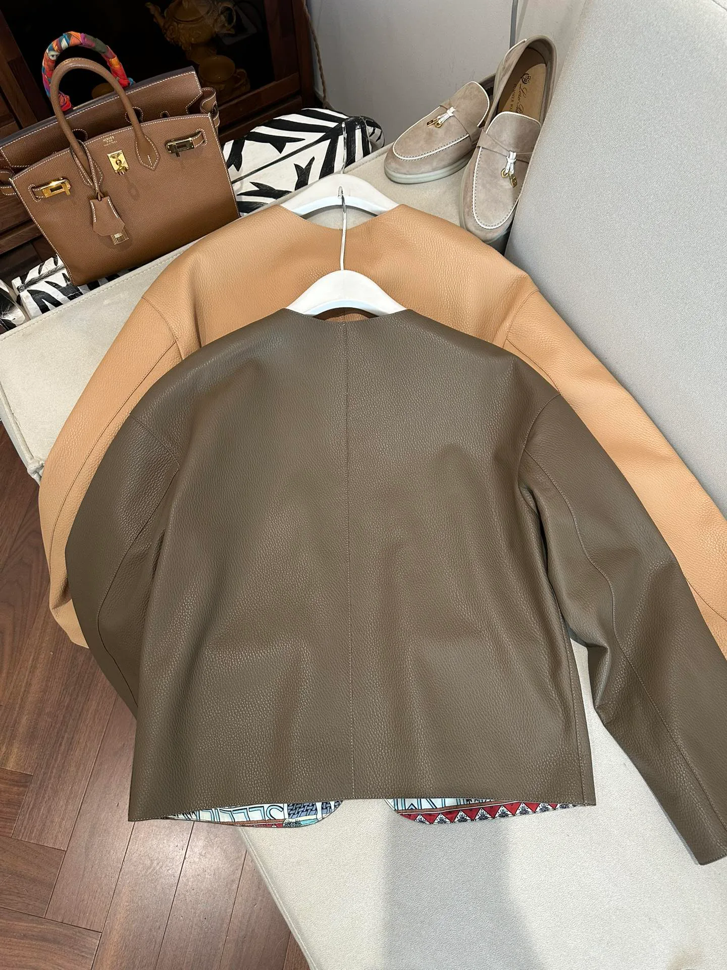 Кожаные Куртки И Дублёнки Женские Hermes 11460701