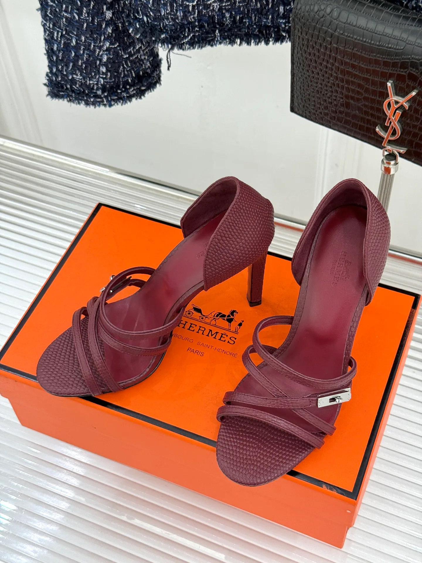 Босоножки Женские Hermes 13465484