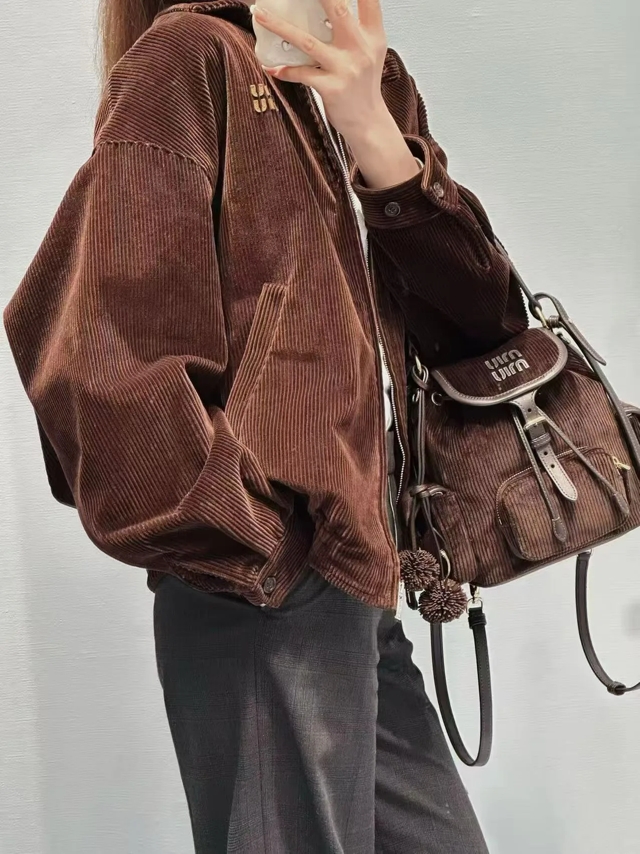 Куртки И Пуховики Женские Miu Miu 785826