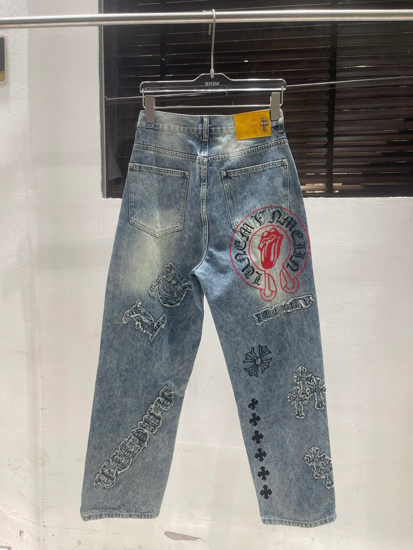 Джинсы Мужские Chrome Hearts 928668