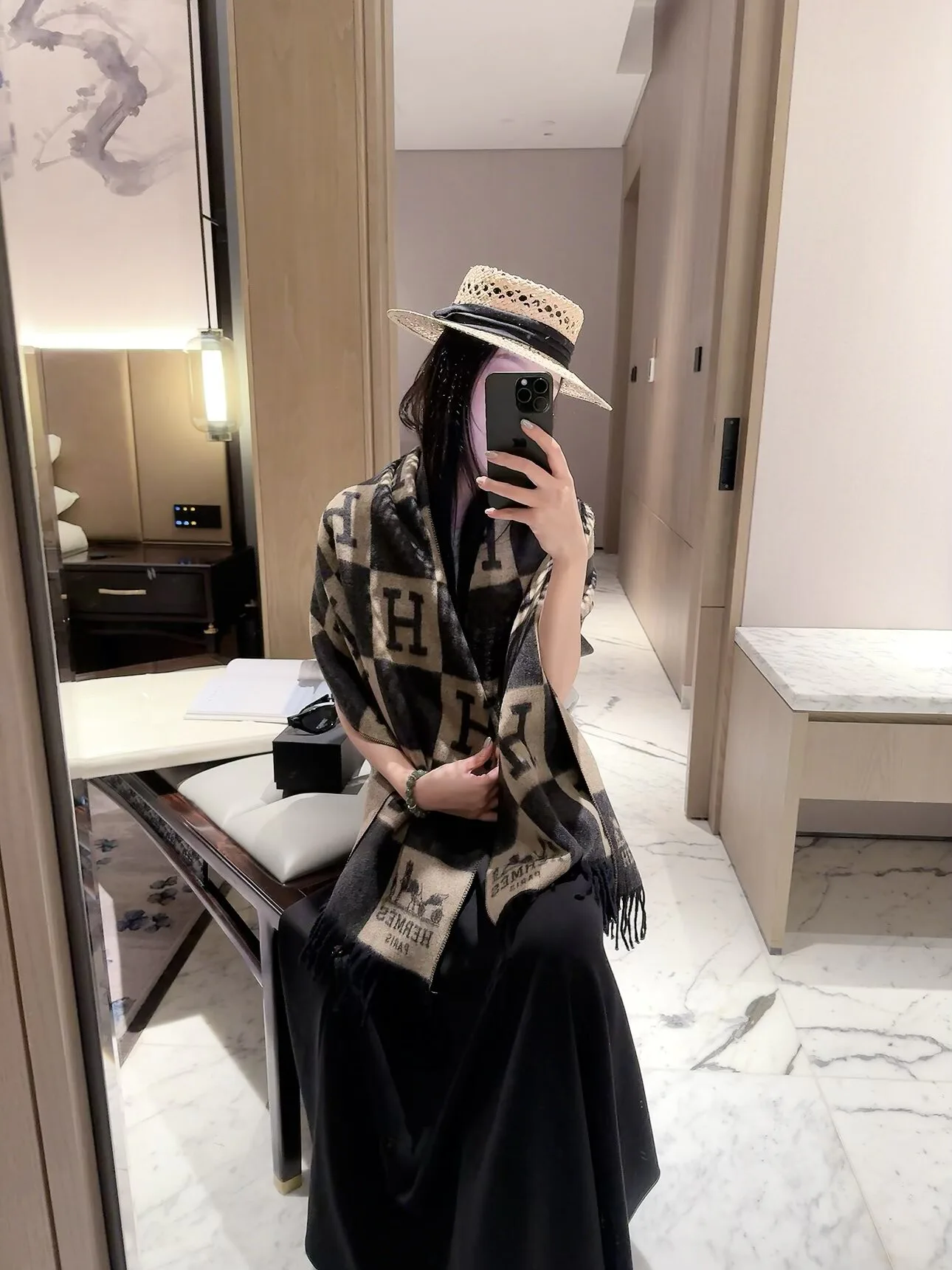 Шарфы Hermes 18598289