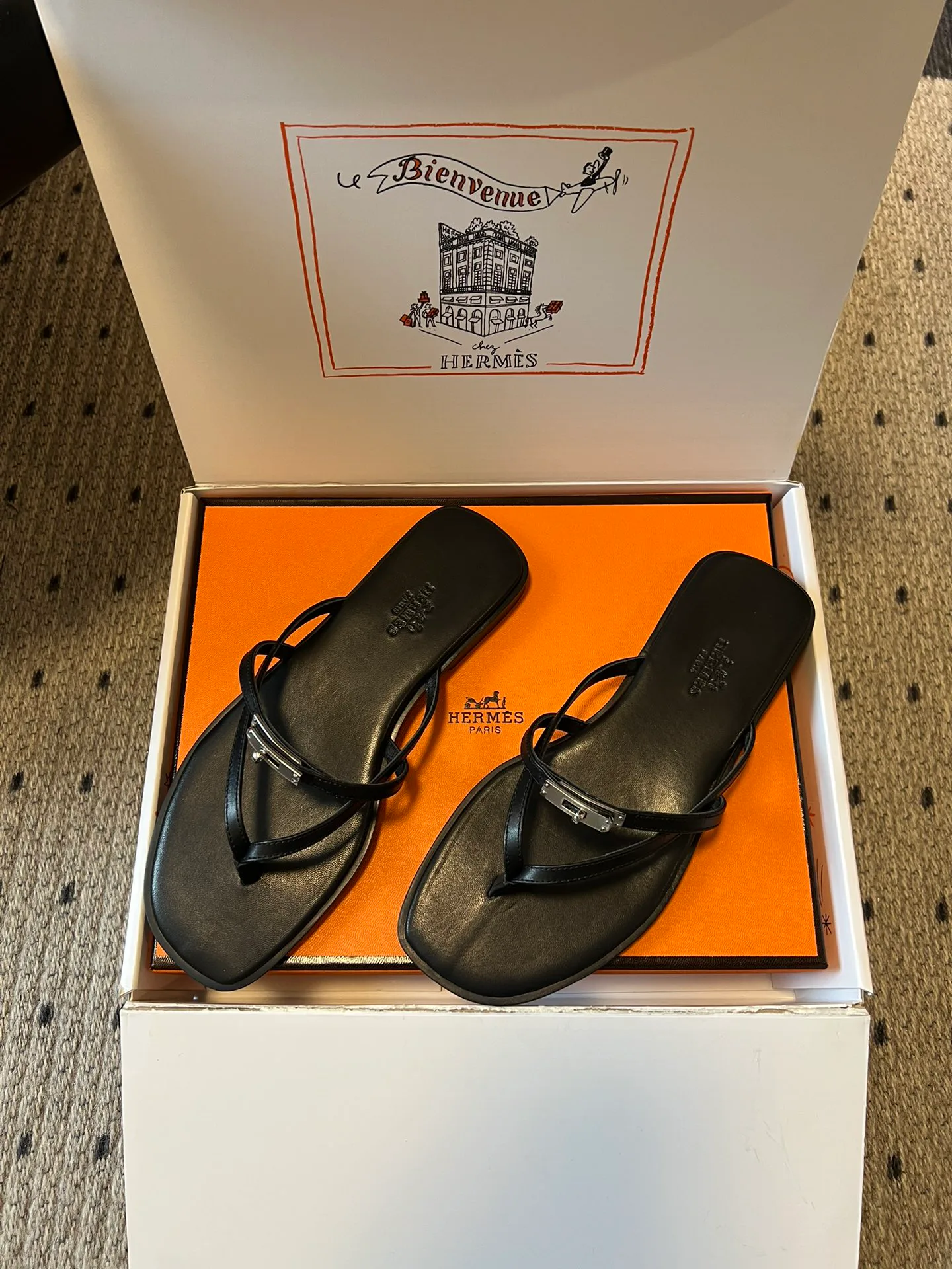 Шлепанцы Женские Hermes 10209522