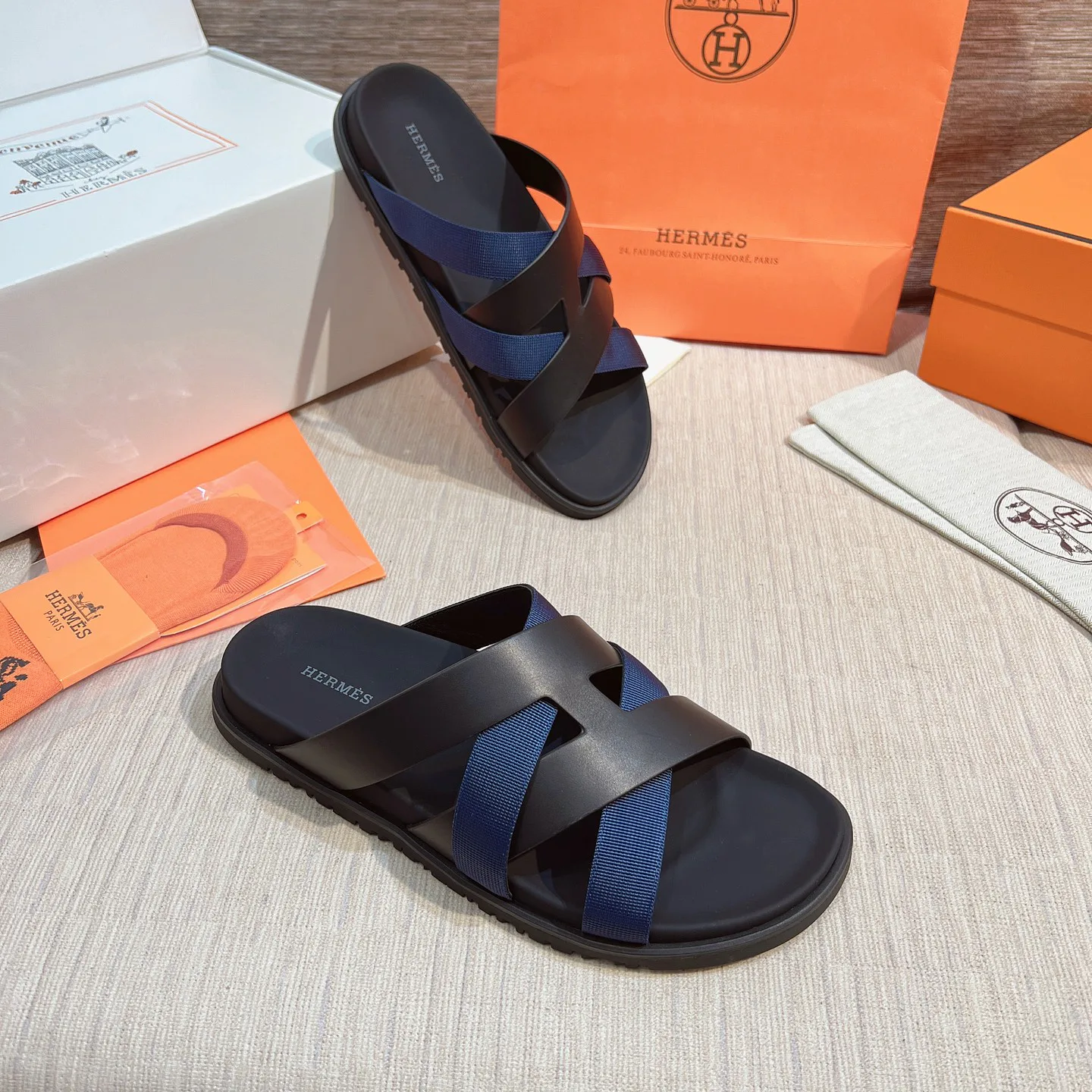 Шлепанцы Женские Hermes 1765952