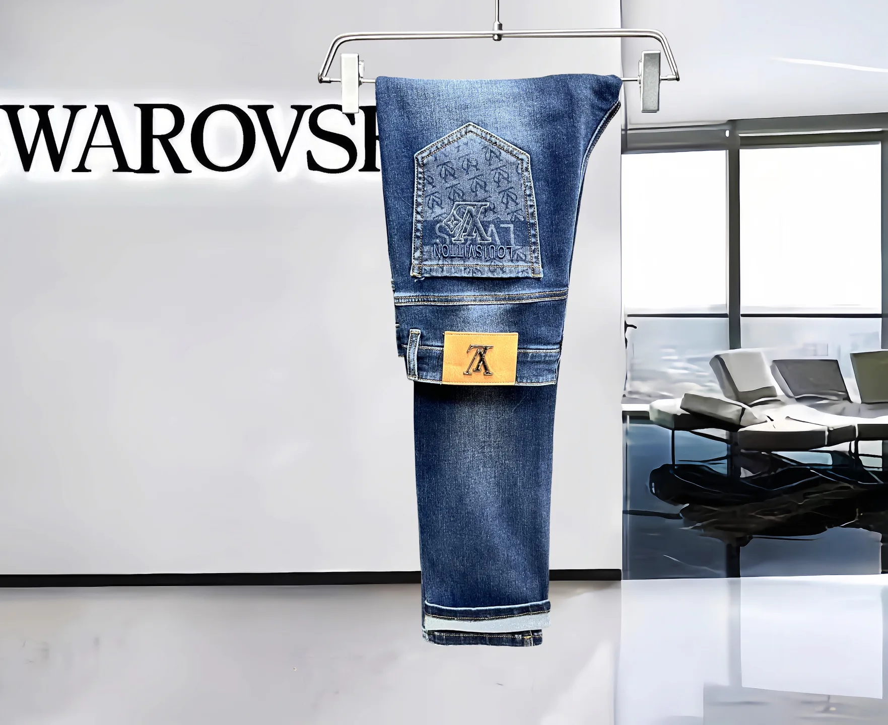 Джинсы Мужские Louis Vuitton 9175083