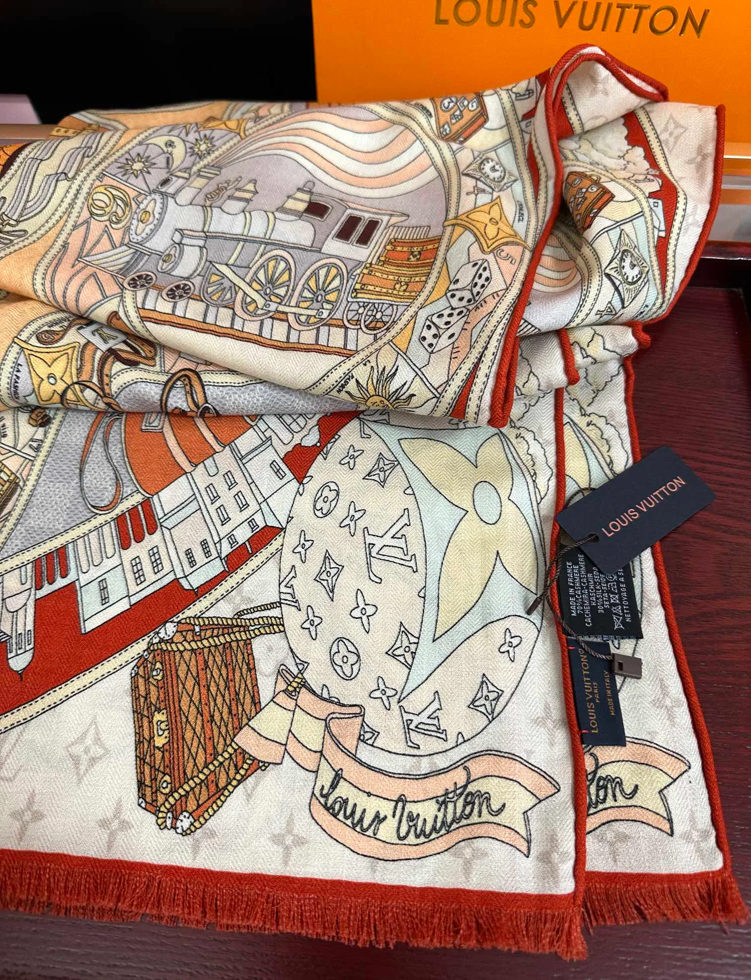 Шарфы Louis Vuitton 1490181