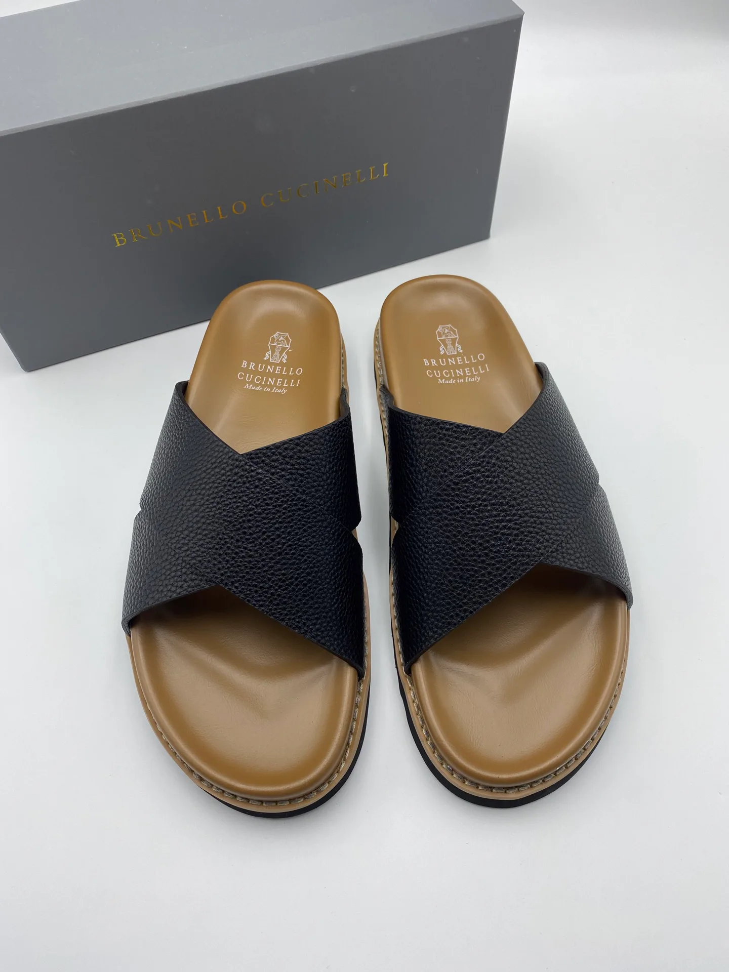 Сандалии Мужские Brunello Cucinelli 4523783