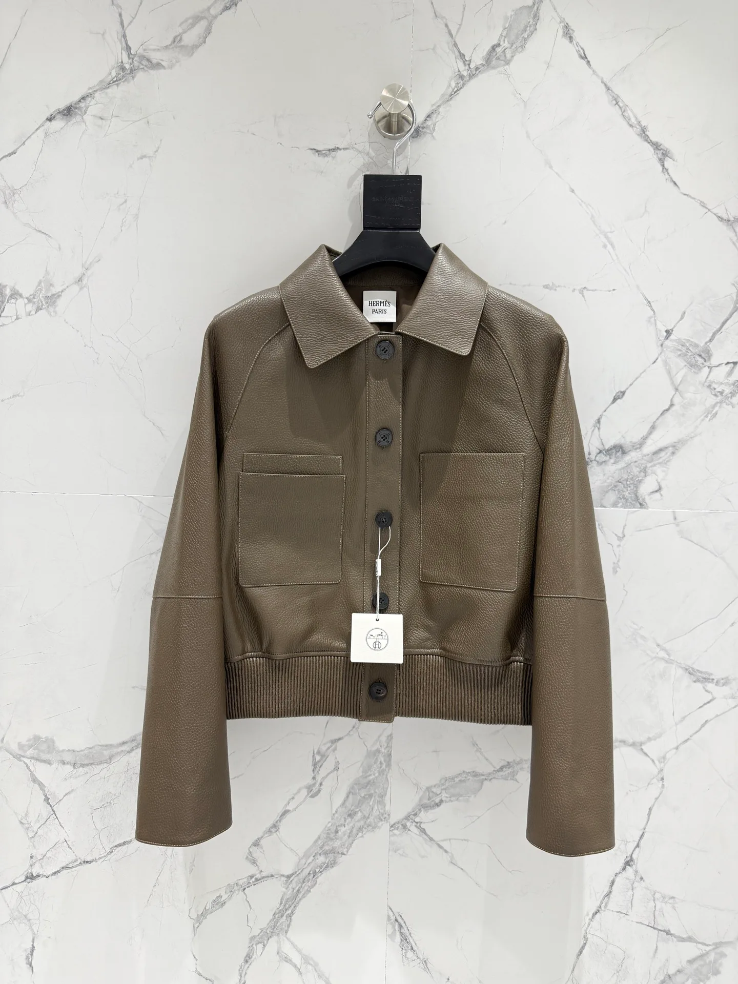 Кожаные Куртки И Дублёнки Женские Hermes 11868445