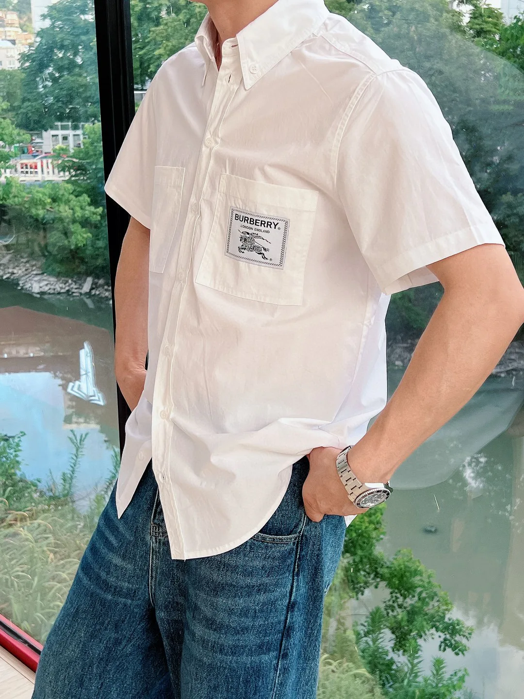 Рубашки Женские Burberry 13479612