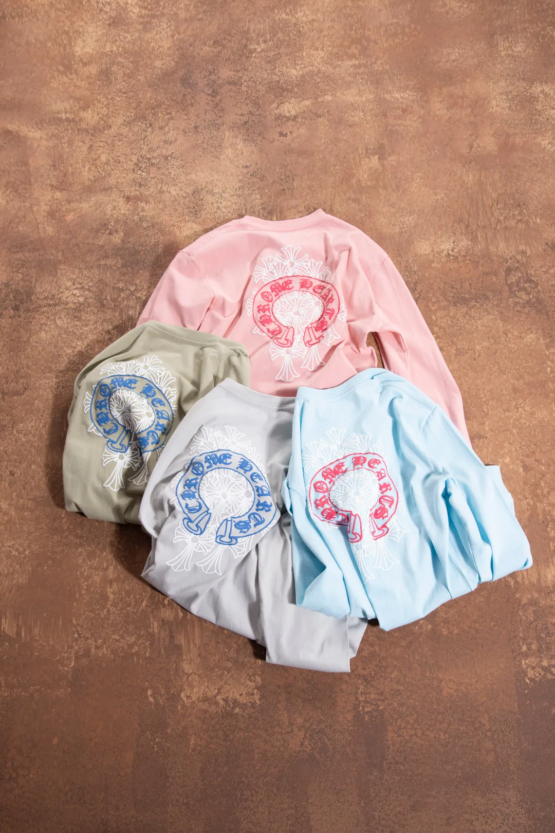 Лонгсливы Мужские Chrome Hearts 11918587