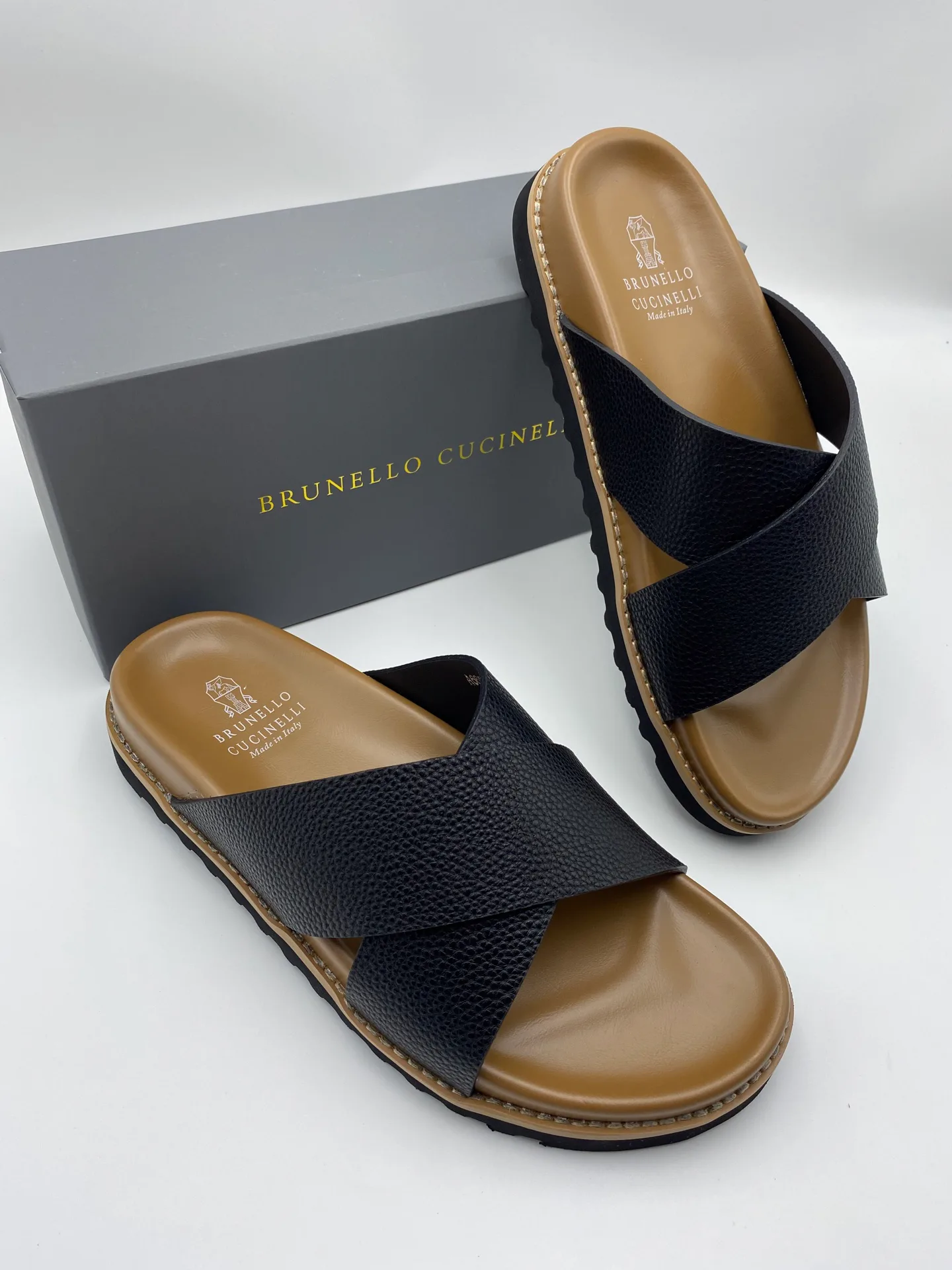 Сандалии Мужские Brunello Cucinelli 4523783