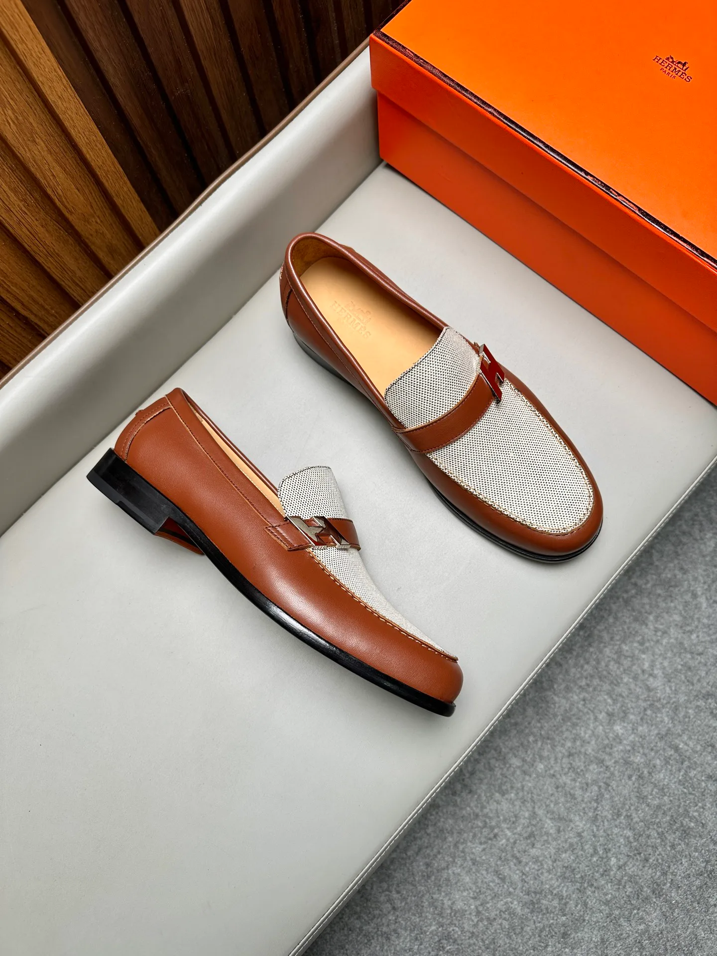 Лоферы И Туфли Мужские Hermes 17470905