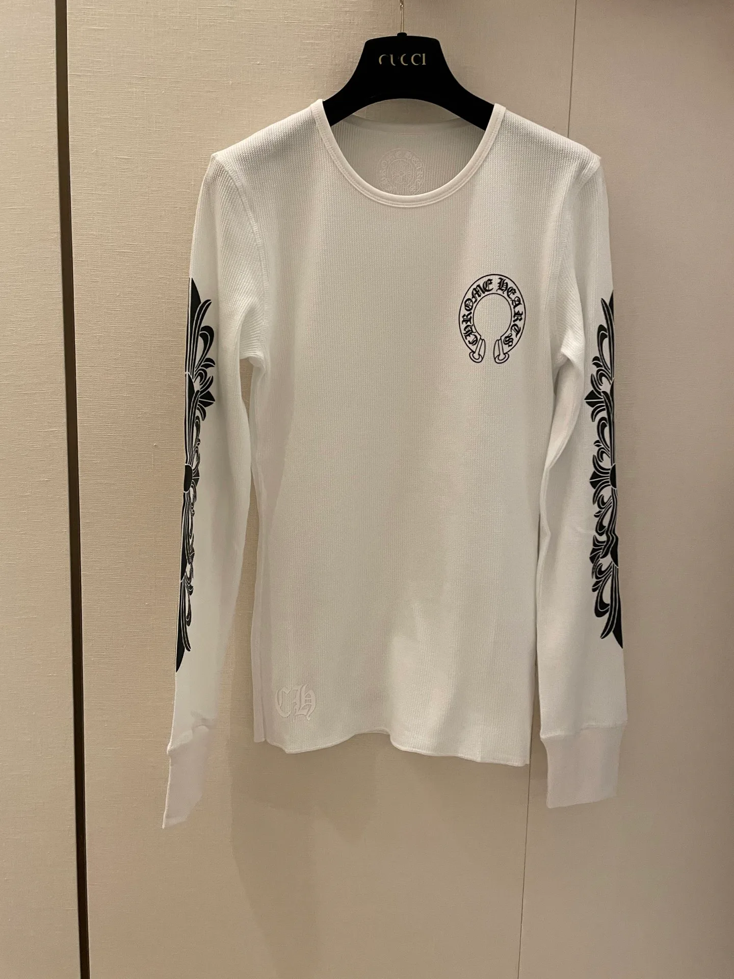 Лонгсливы Женские Chrome Hearts 12403105